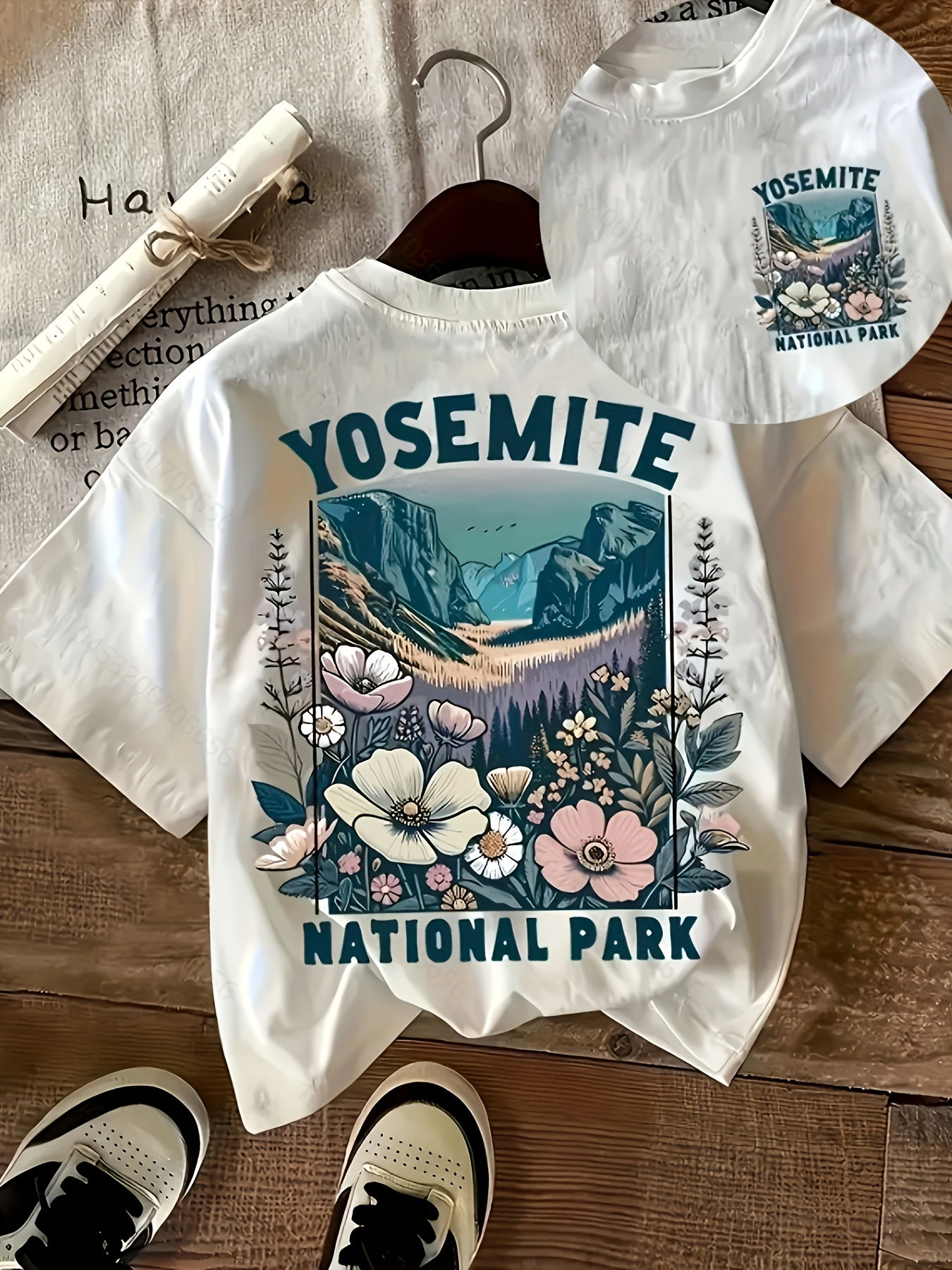 Men'S Fashion 1960S - Women'S Vintage Yosemite National Park T-Shirt