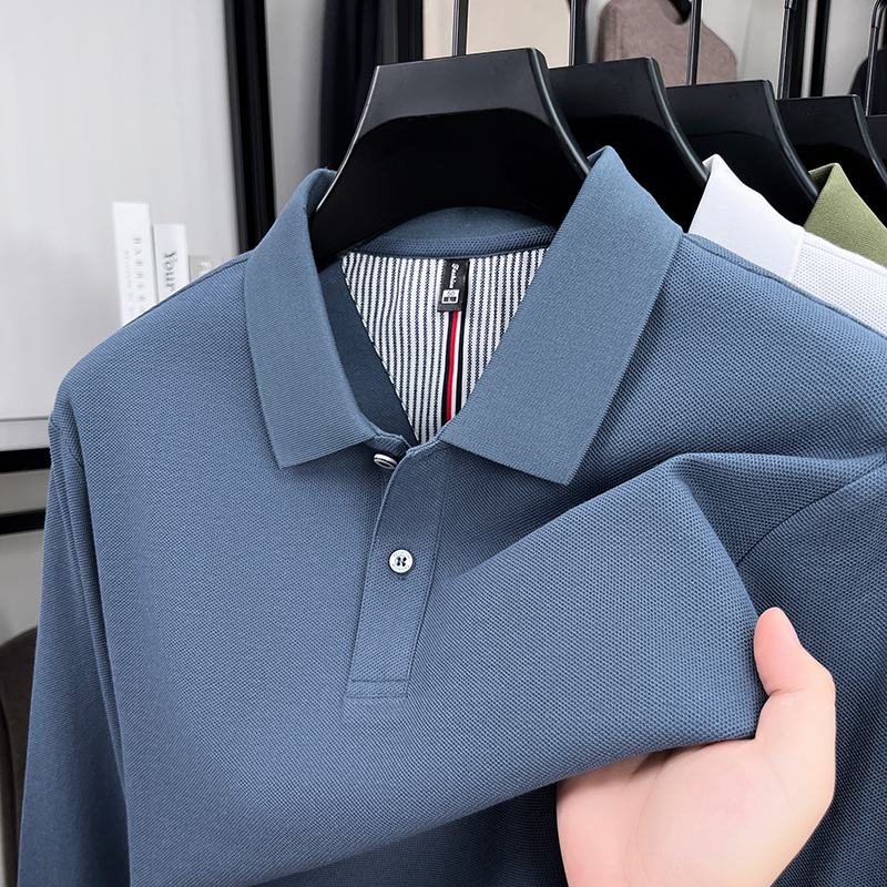 Men'S Fashion Polo - Men's fashion 100 pure cotton long