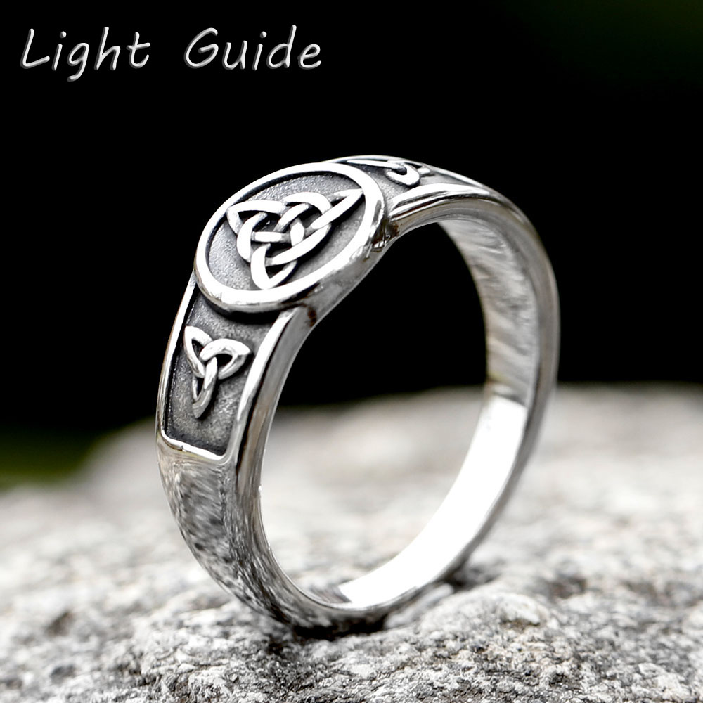 Men'S Fashion Guide - 2022 Witch Knot Stainless Steel Ring
