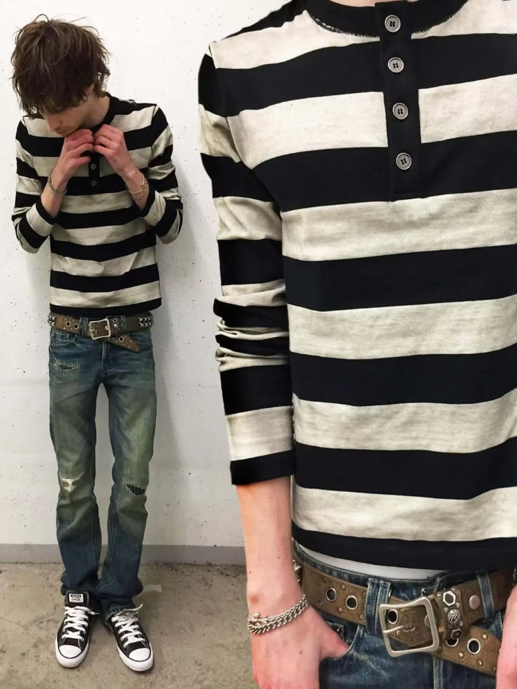 Men'S Fashion Y2K - Y2k retro fashion street punk style