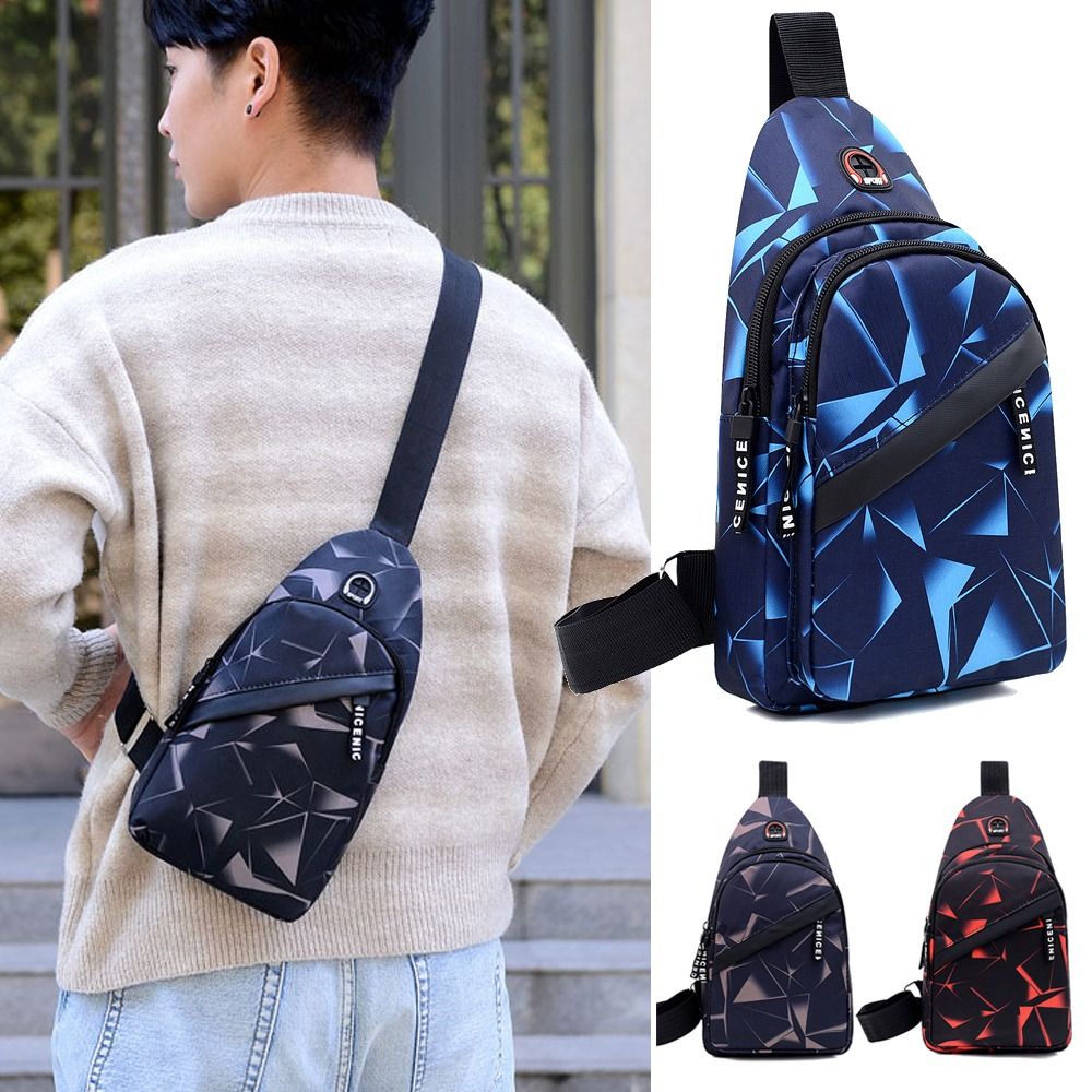 Fashion Harness Men - Fashion 2-Layer Chest bag Travel Pack