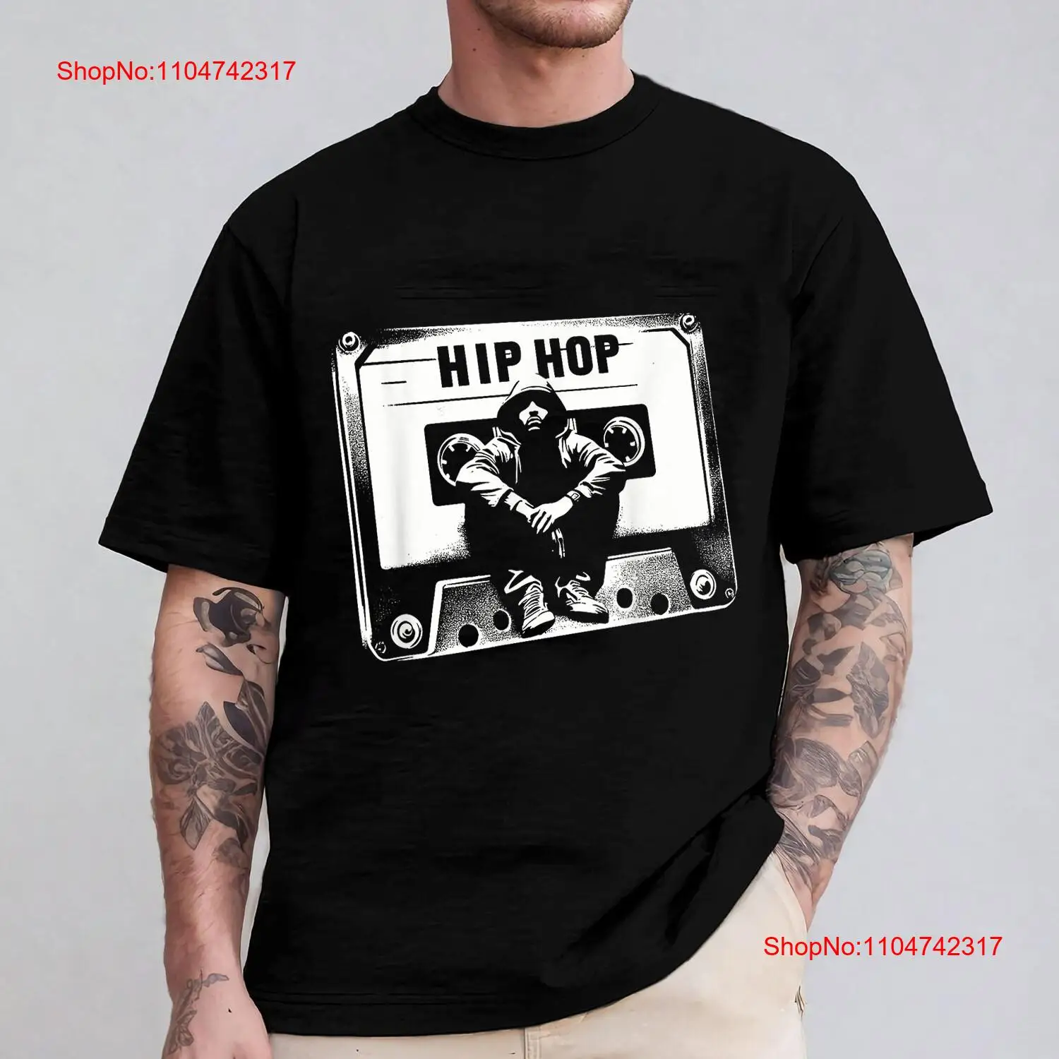 Mens Fashion In The 80S - Cassette Tape Hip Hop Music 80s