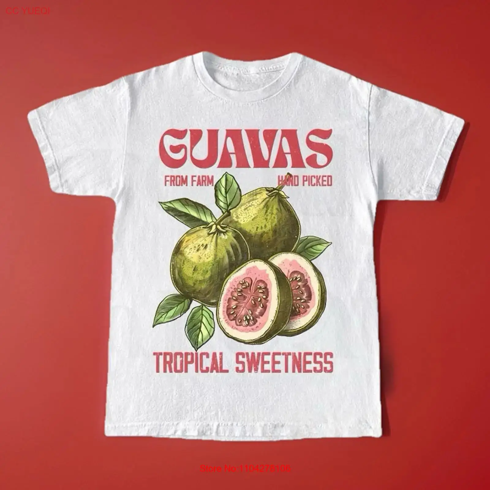 Guavas Retro Commercial T Shir - Men'S Fashion Labels reseña y precio