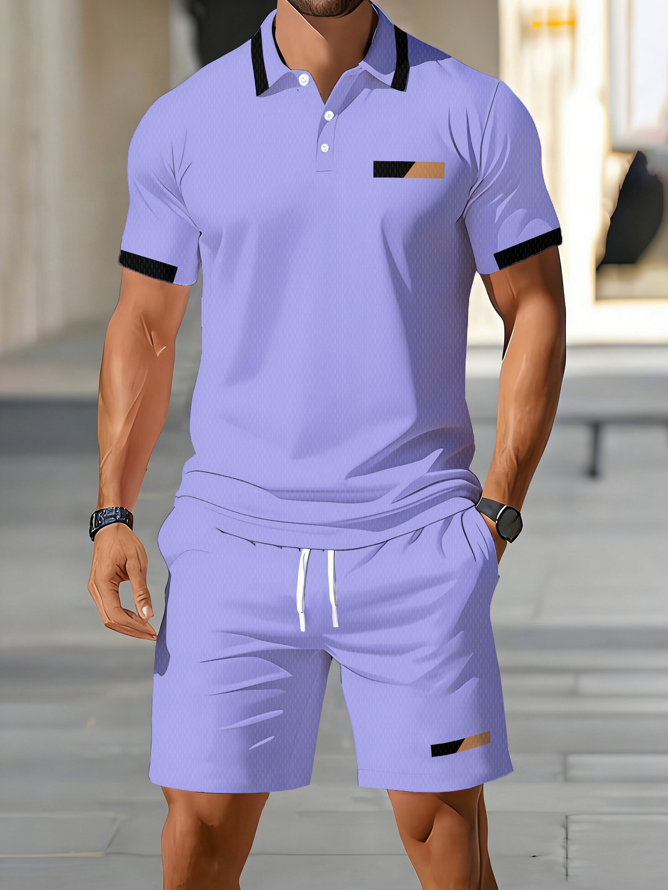 2026 Summer American Men's Pol - Men'S Fashion Polo reseña y precio