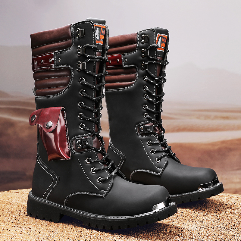 Men's high top motorcycle boot - Men'S Fashion For 30 Year Olds reseña y precio
