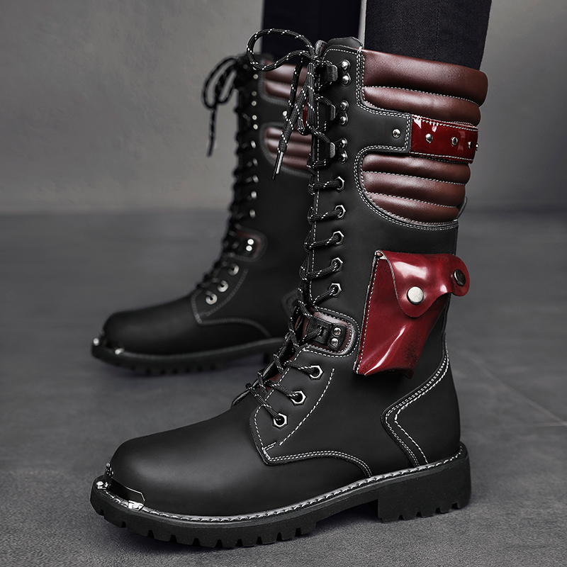 Men's high top motorcycle boot - Men'S Fashion For 30 Year Olds reseña y precio