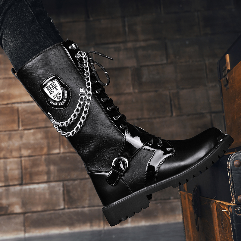 Men's high top motorcycle boot - Men'S Fashion For 30 Year Olds reseña y precio