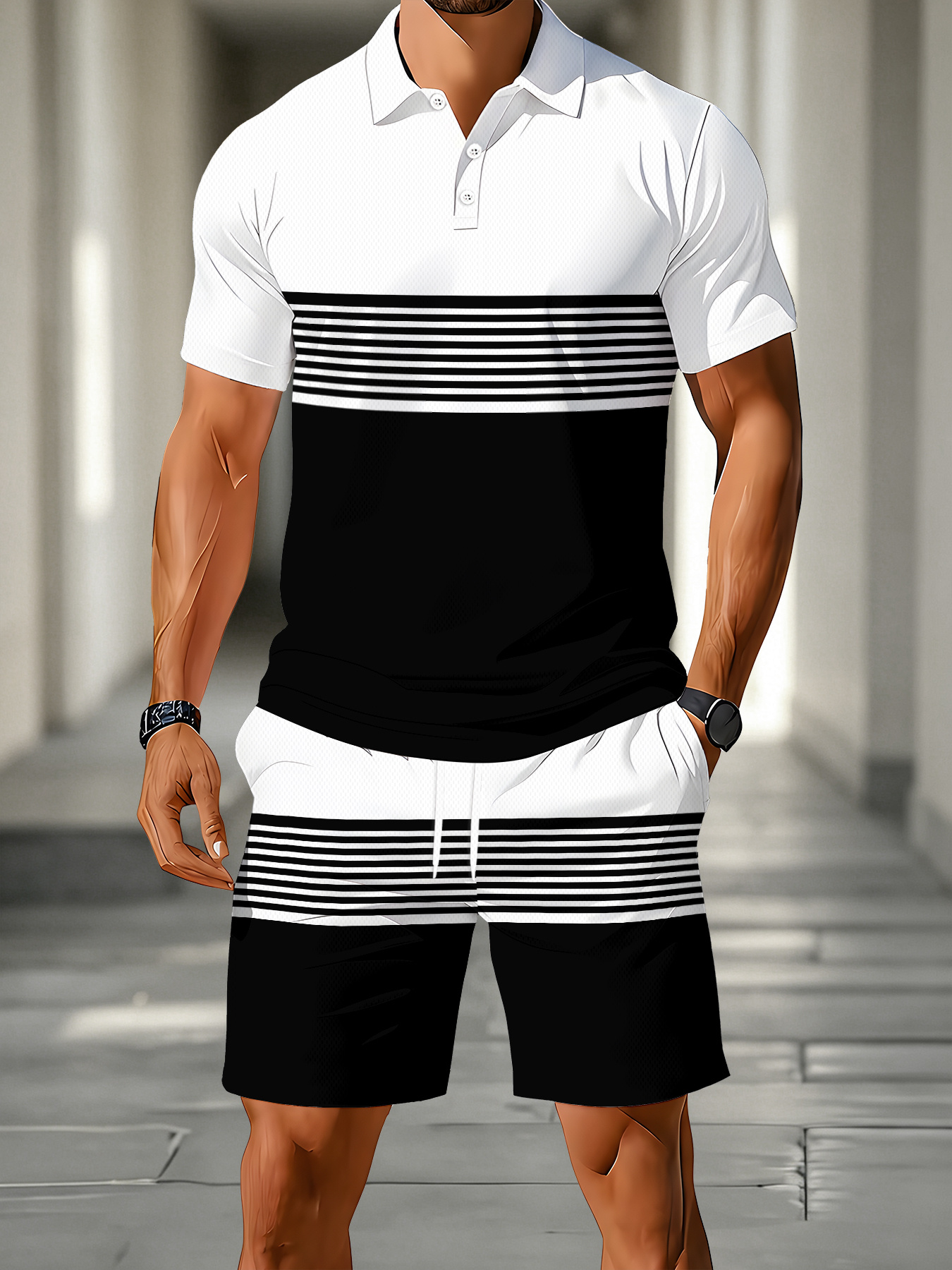 2026 Summer Men's Polo Set - 3 - Men'S Fashion Polo reseña y precio