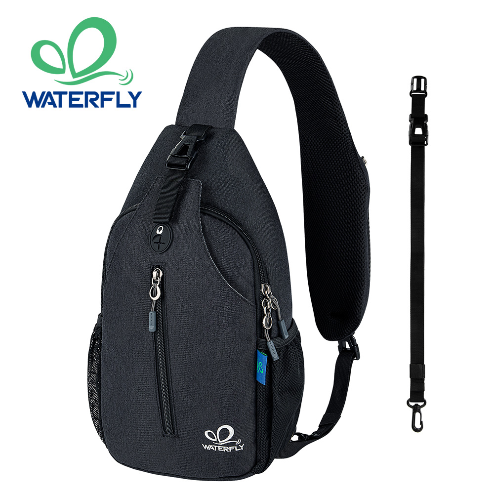 WATERFLY Crossbody Sling Bag C - Fashion Harness Men reseña y precio