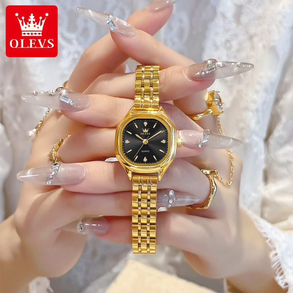 OLEVS 5888 Ladies Watches Gold - Men Fashion Elegant reseña y precio