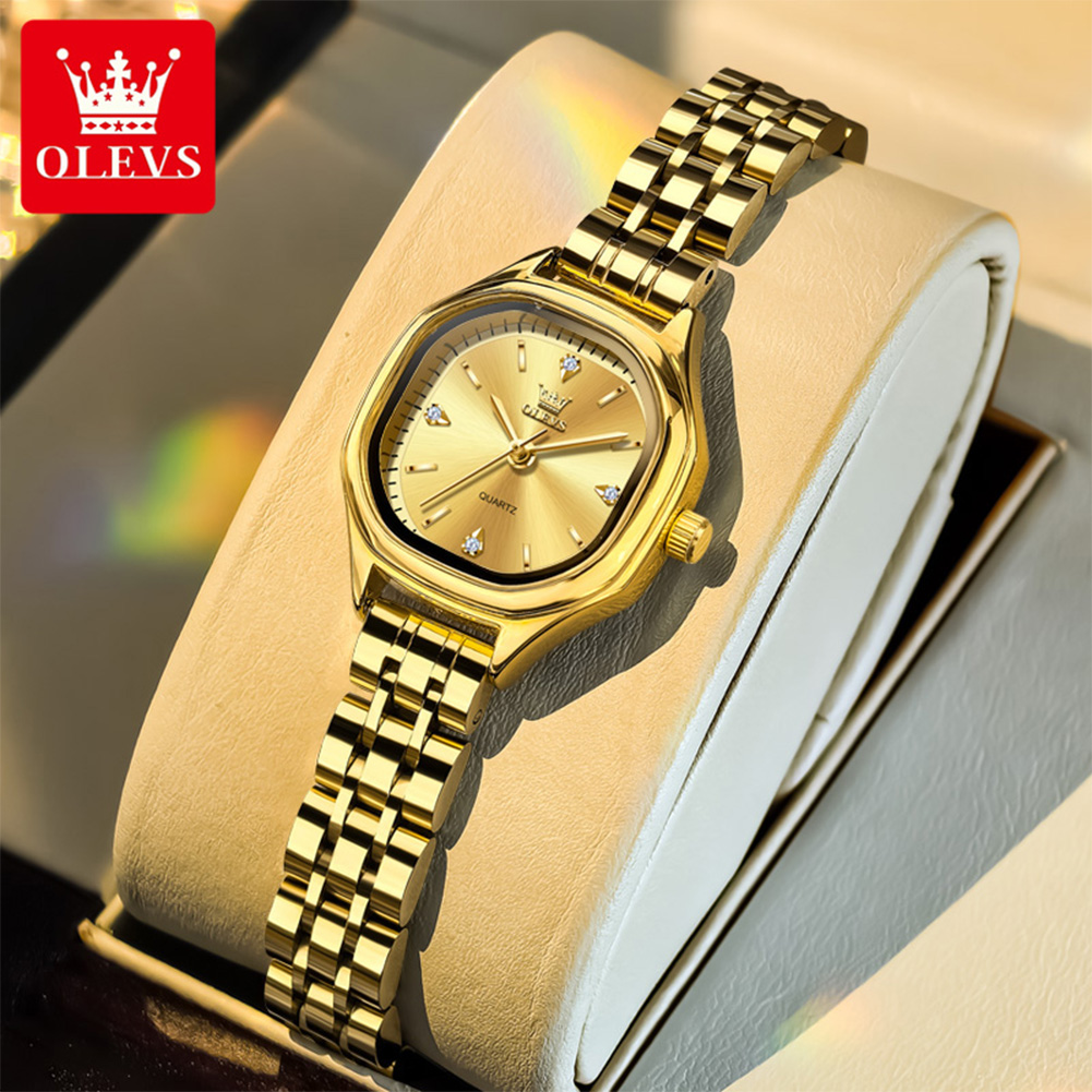 OLEVS 5888 Ladies Watches Gold - Men Fashion Elegant reseña y precio