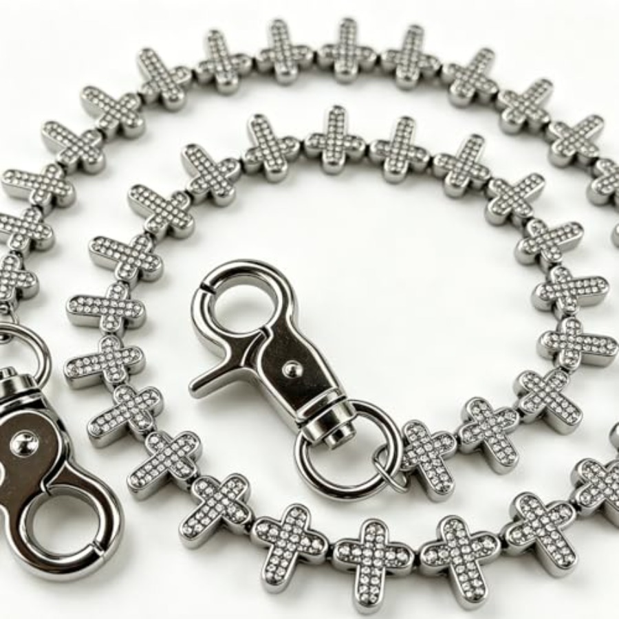 Cross Pants Chain Jeans keycha - Jeans Pants Fashion Men reseña y precio