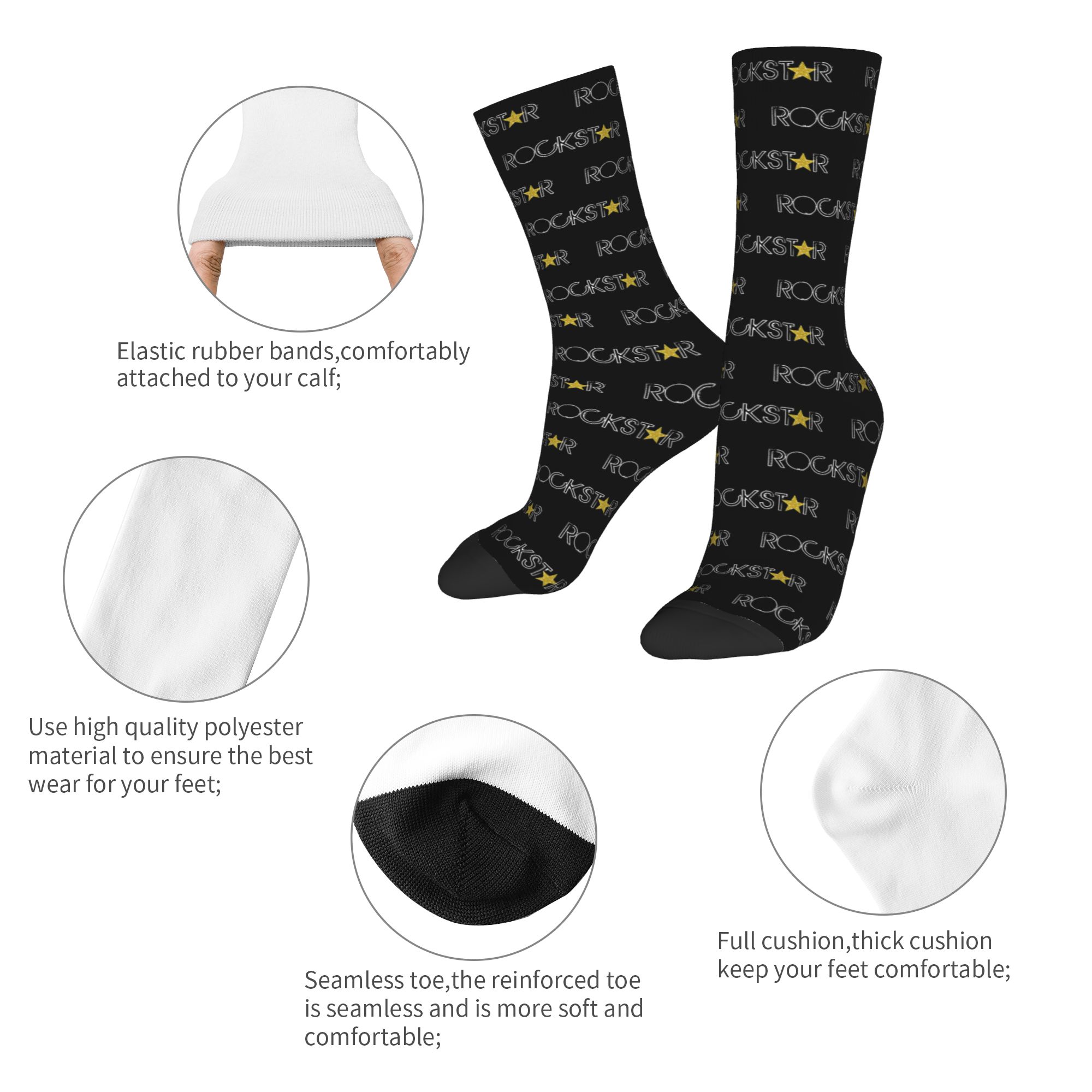 Custom Fashion Printed R-Rocks - Men'S Fashion Youtube reseña y precio