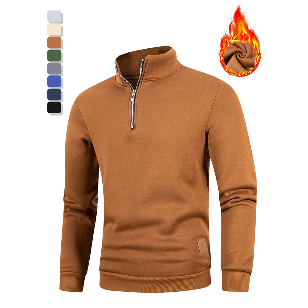 Autumn Men's Half Zipper Stand - Mens Fashion Jumpers reseña y precio
