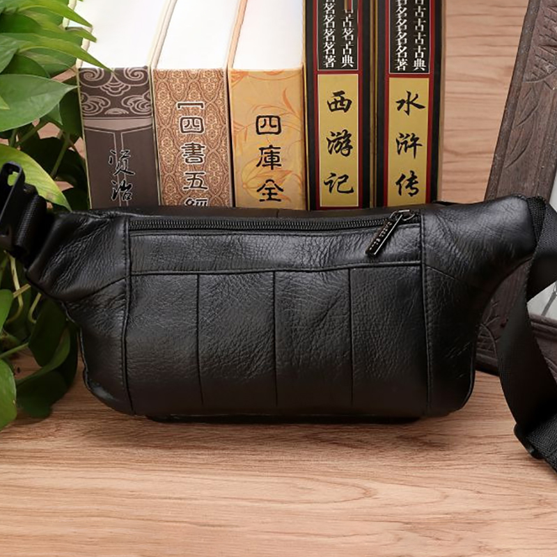 Men Waist Fanny Bags Sling Che - Fashion Harness Men reseña y precio