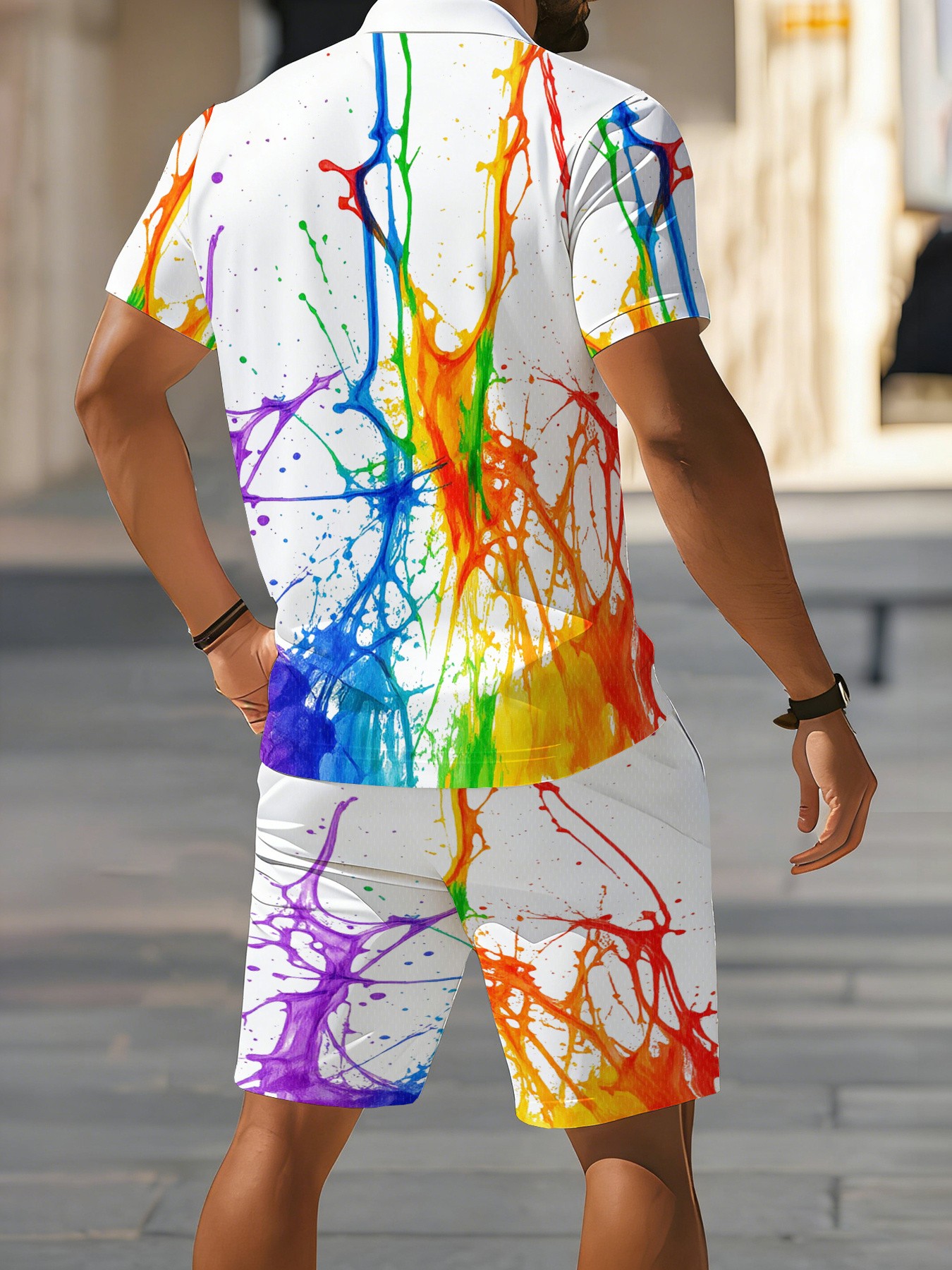 2026 Summer American Men's Sho - Men'S Fashion Polo reseña y precio