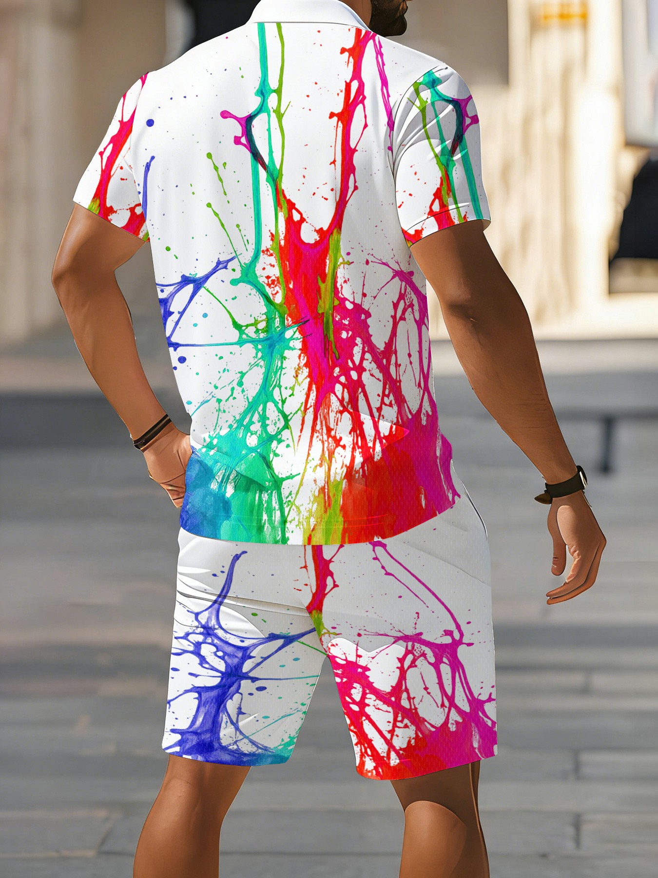 2026 Summer American Men's Sho - Men'S Fashion Polo reseña y precio