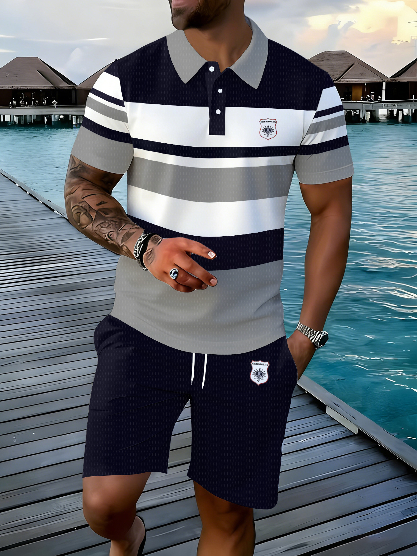 2026 Summer Men's Polo Set - 3 - Men'S Fashion Polo reseña y precio
