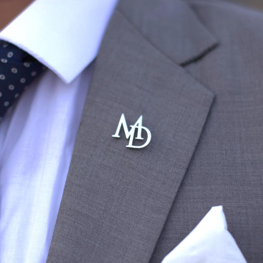 Custom Initials Brooch for Men - Mens Fashion Jumpers reseña y precio