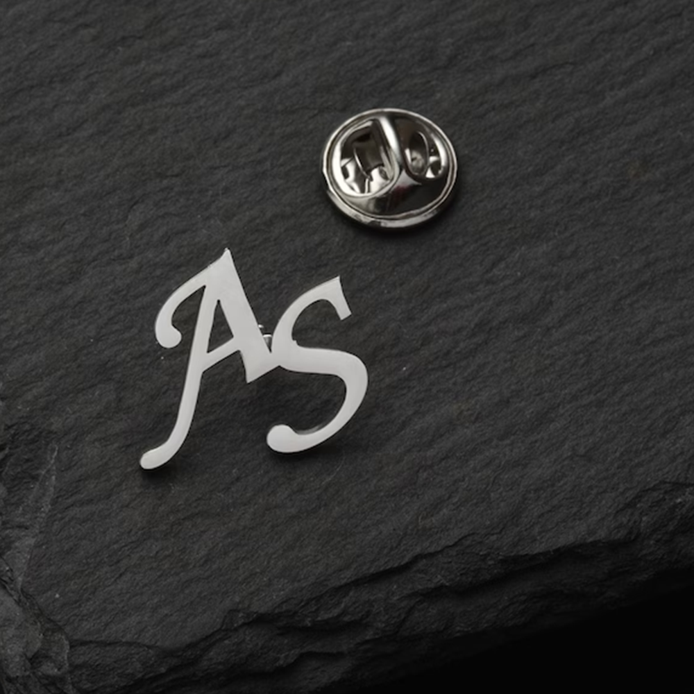 Custom Initials Brooch for Men - Mens Fashion Jumpers reseña y precio