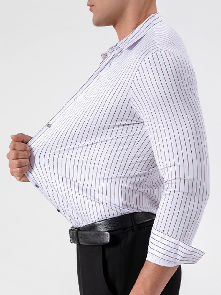Retro Striped Wrinkle Free Str - Men'S Fashion Formal reseña y precio