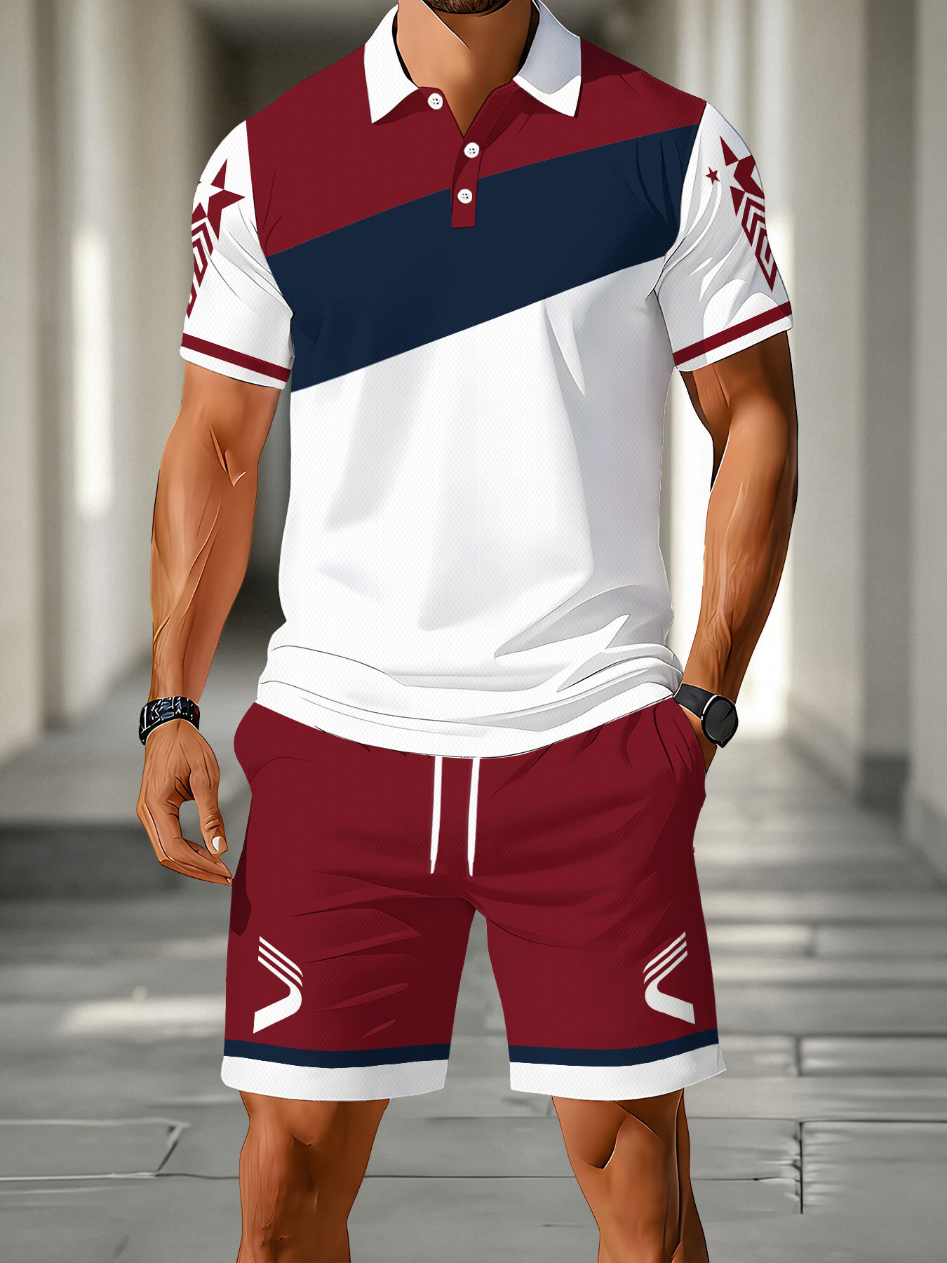 2026 Summer Men's Polo Shirt S - Men'S Fashion Polo reseña y precio