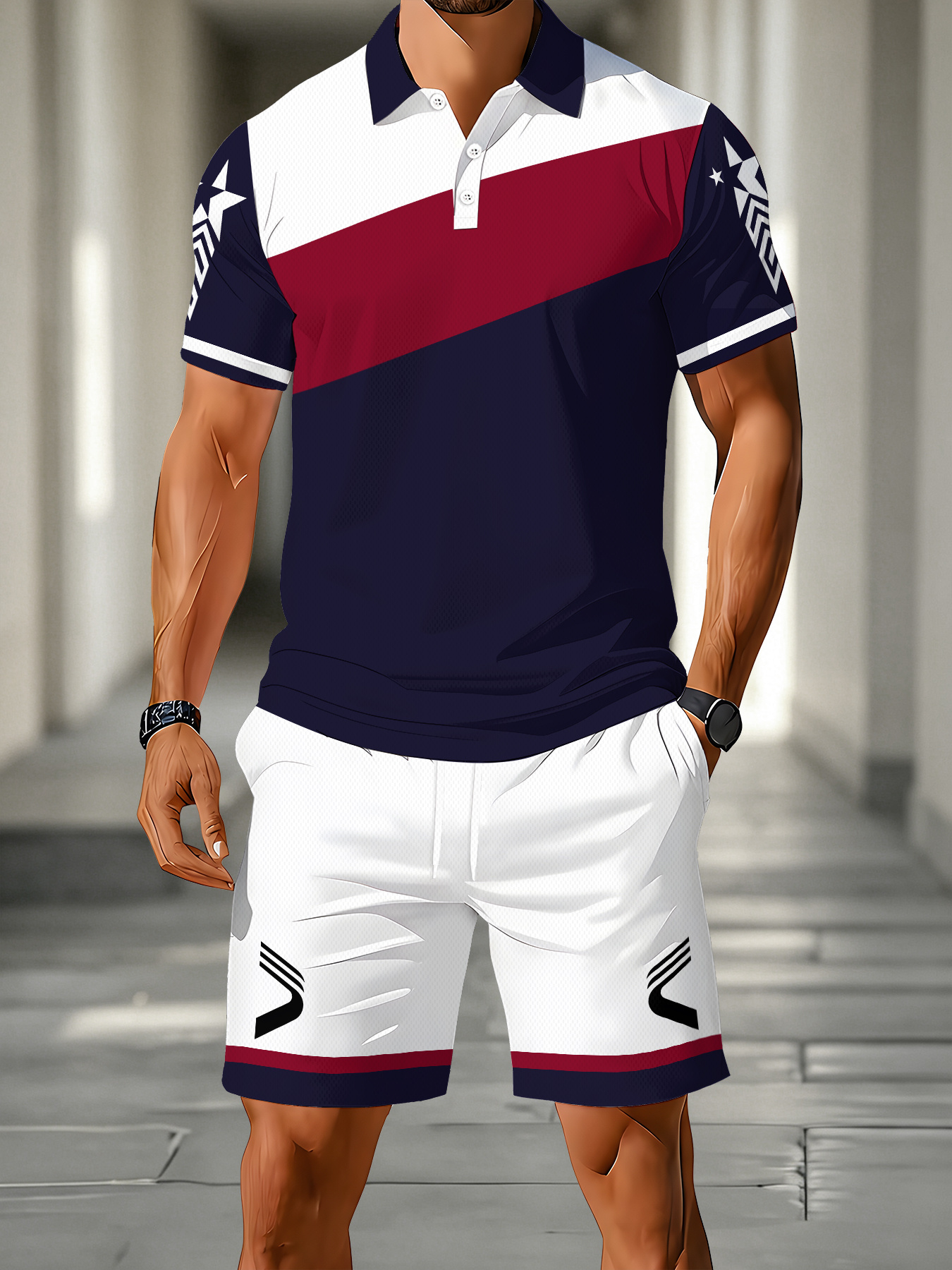 2026 Summer Men's Polo Shirt S - Men'S Fashion Polo reseña y precio