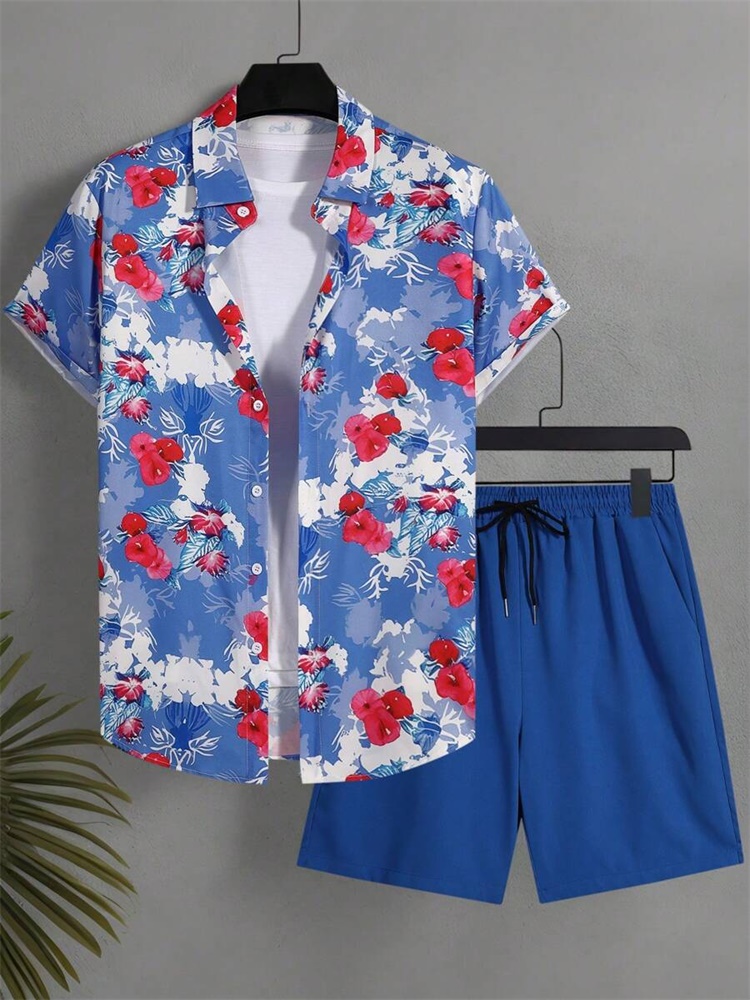 Men's Short-sleeved Shirt Set  - Men'S Fashion Course reseña y precio