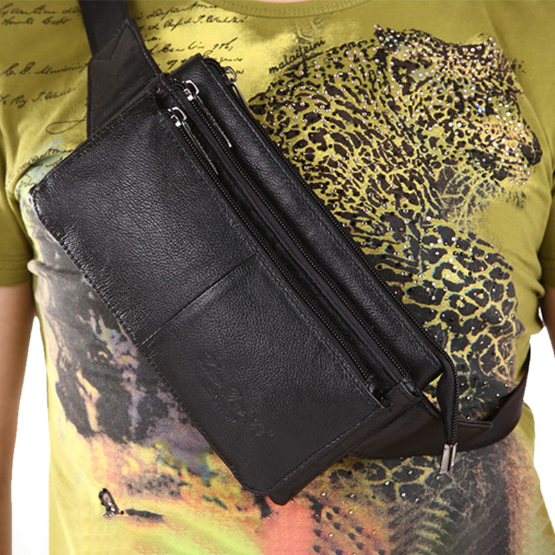 Men Waist Fanny Pack Belt Hip  - Fashion Harness Men reseña y precio