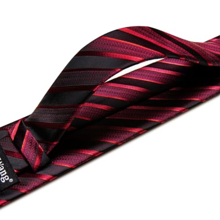 Tie Sets for Men Silk Stripe N - Men'S Fashion Formal reseña y precio