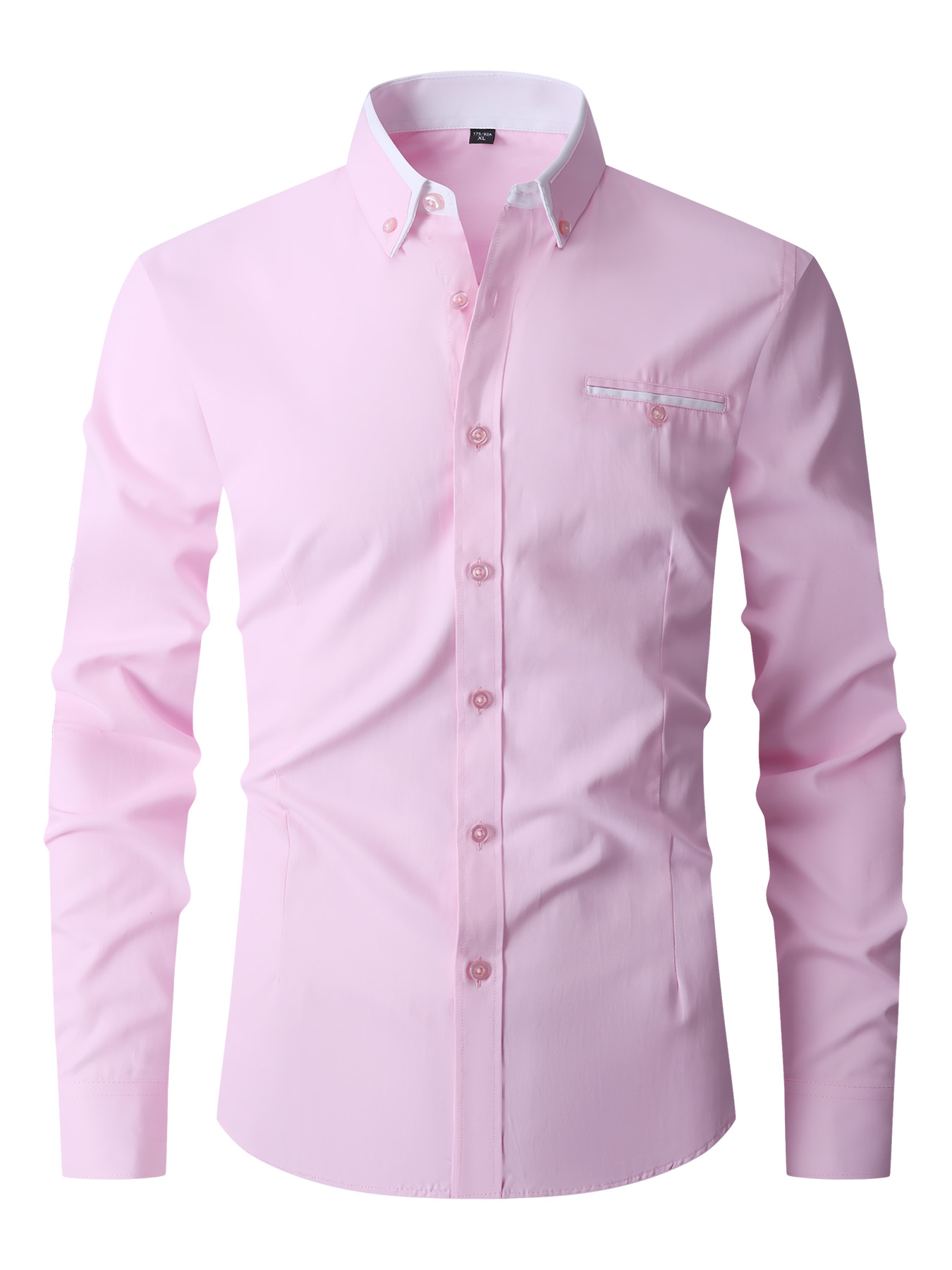Men Formal Shirt Long Sleeve O - Men'S Fashion Formal reseña y precio
