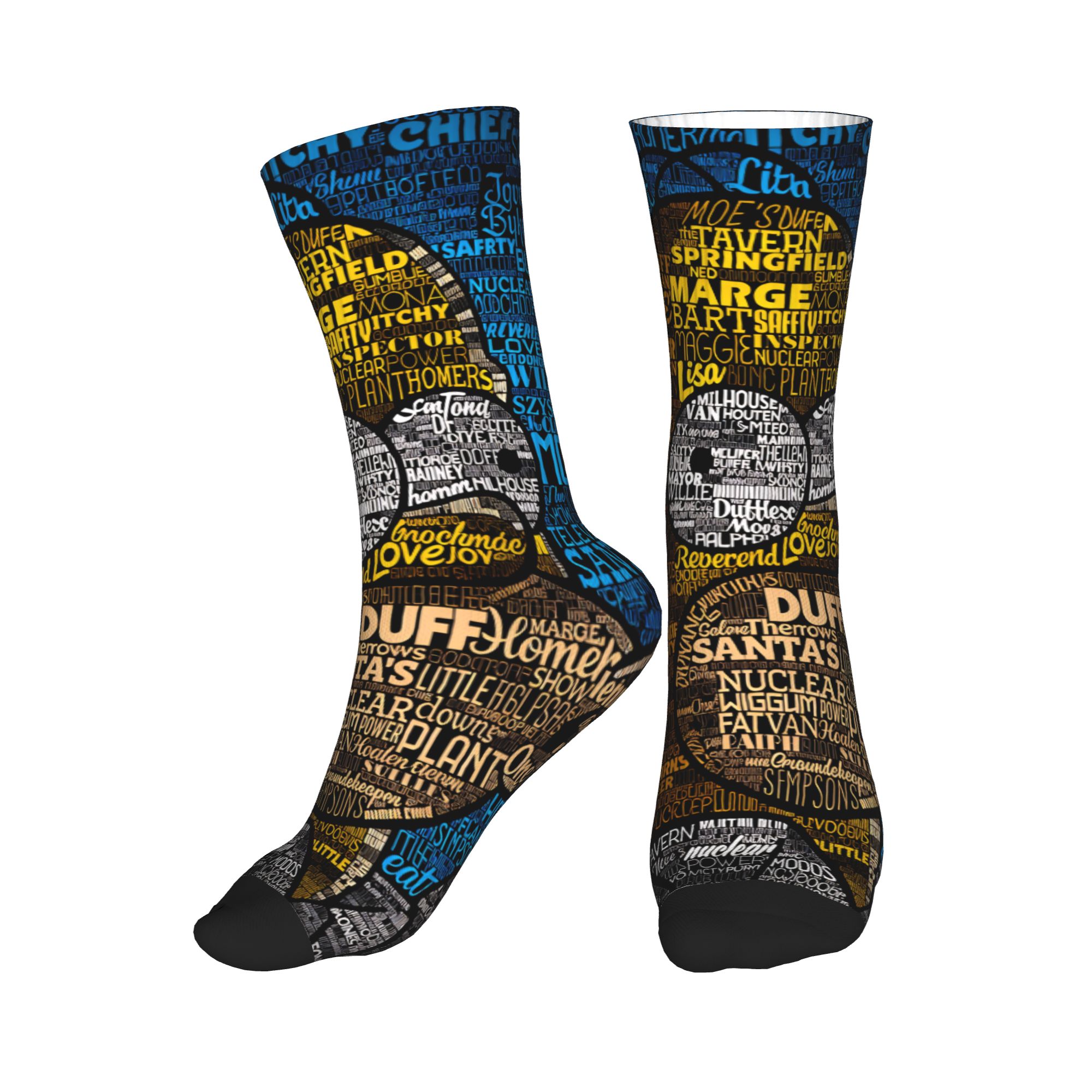 Funny S-Simpsons Typography Co - Men'S Fashion Youtube reseña y precio