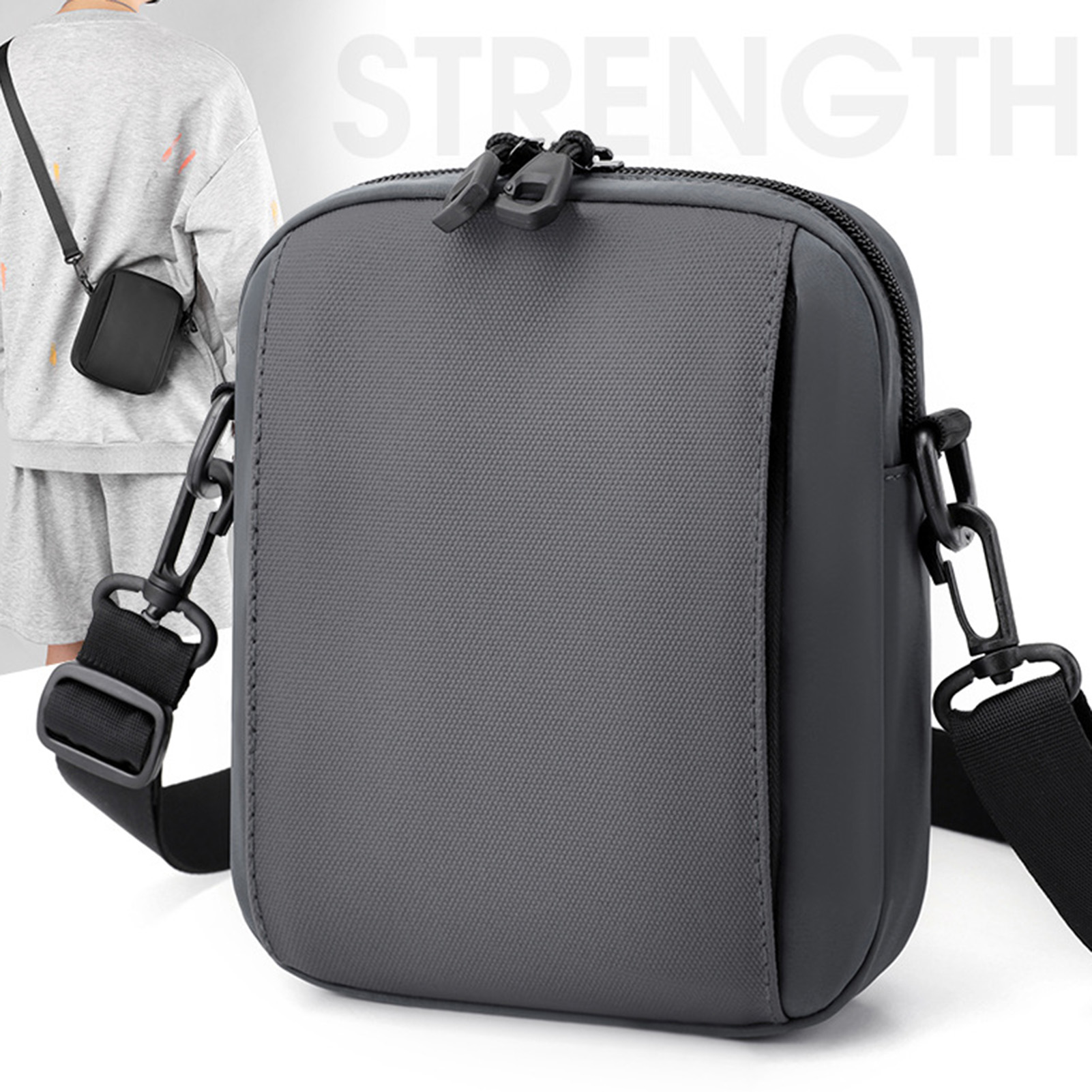 Simple Leisure Shoulder Bag Fo - Fashion Harness Men reseña y precio