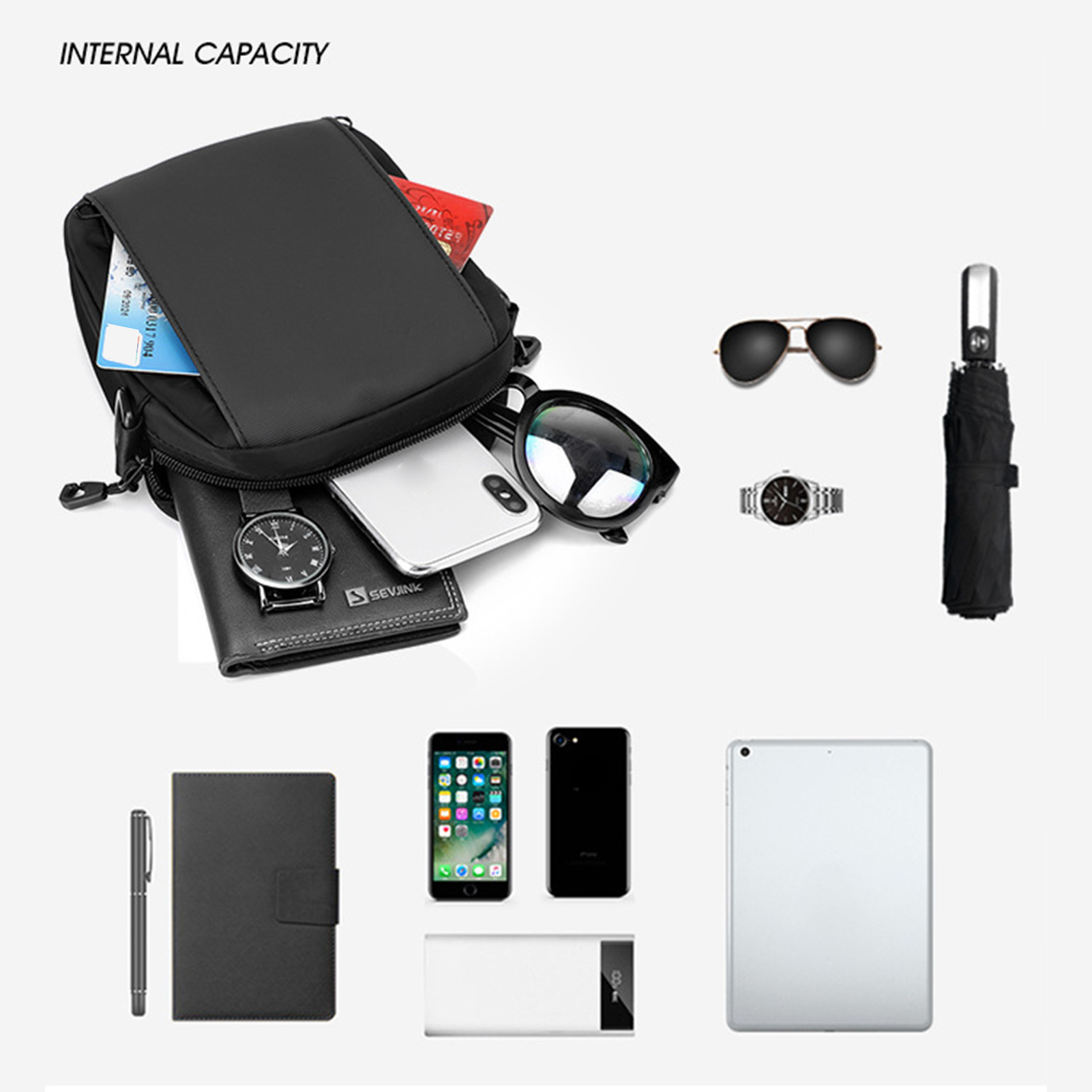 Simple Leisure Shoulder Bag Fo - Fashion Harness Men reseña y precio