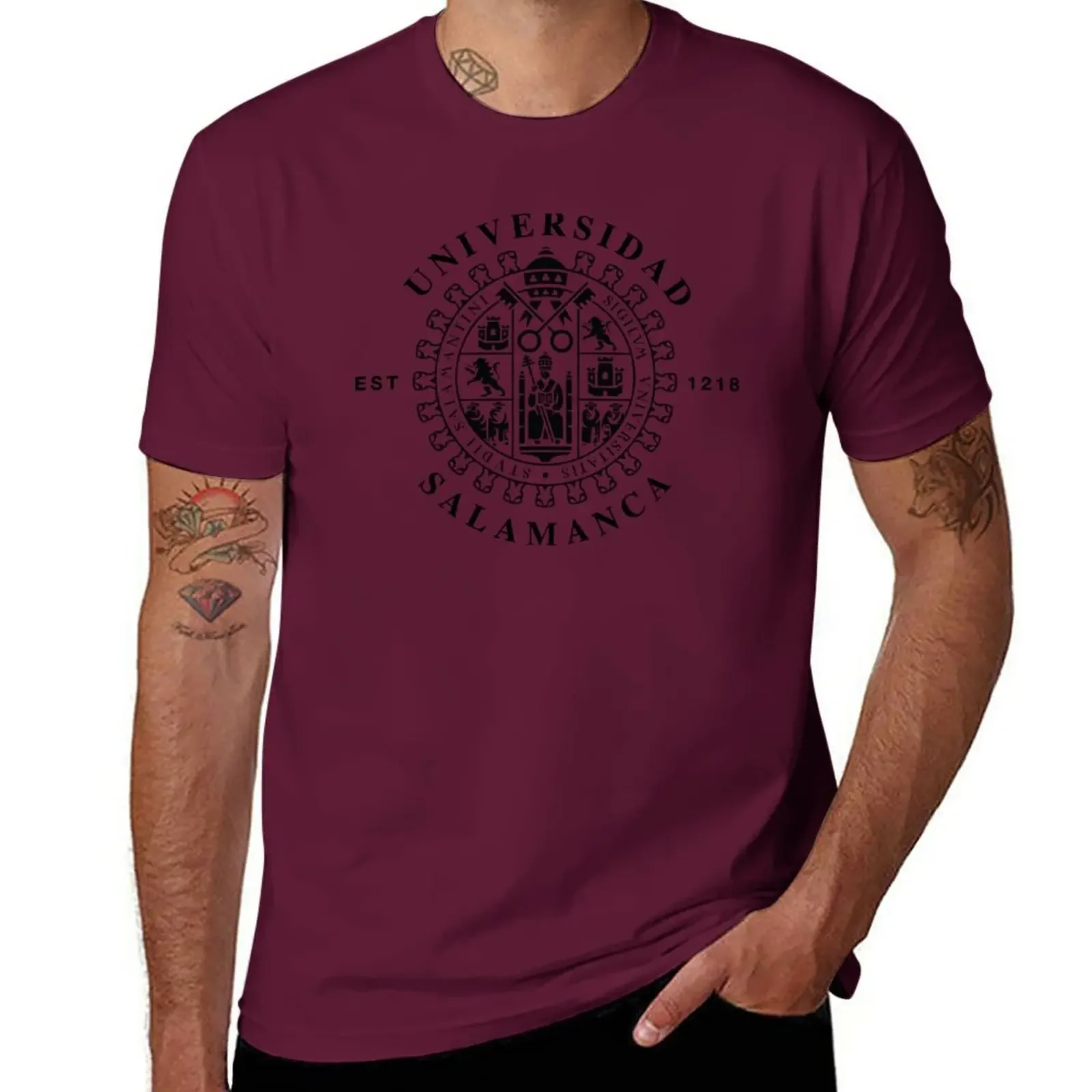 University of Salamanca T-Shir - Men'S Fashion University reseña y precio