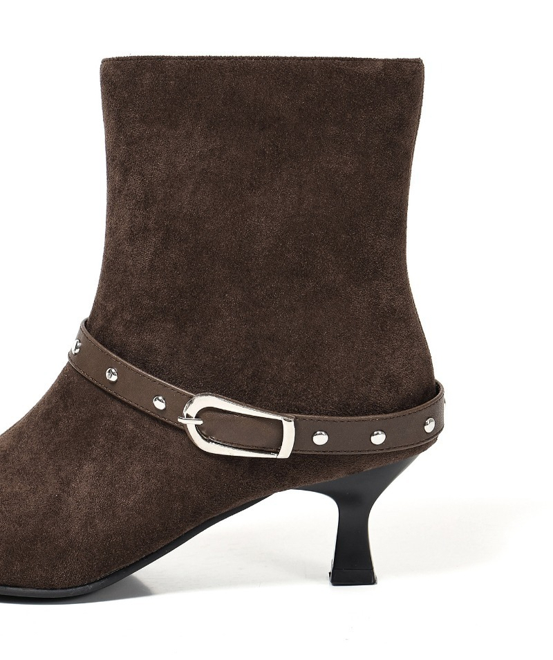 New Winter Suede Women High Bo - Men Fashion Elegant reseña y precio