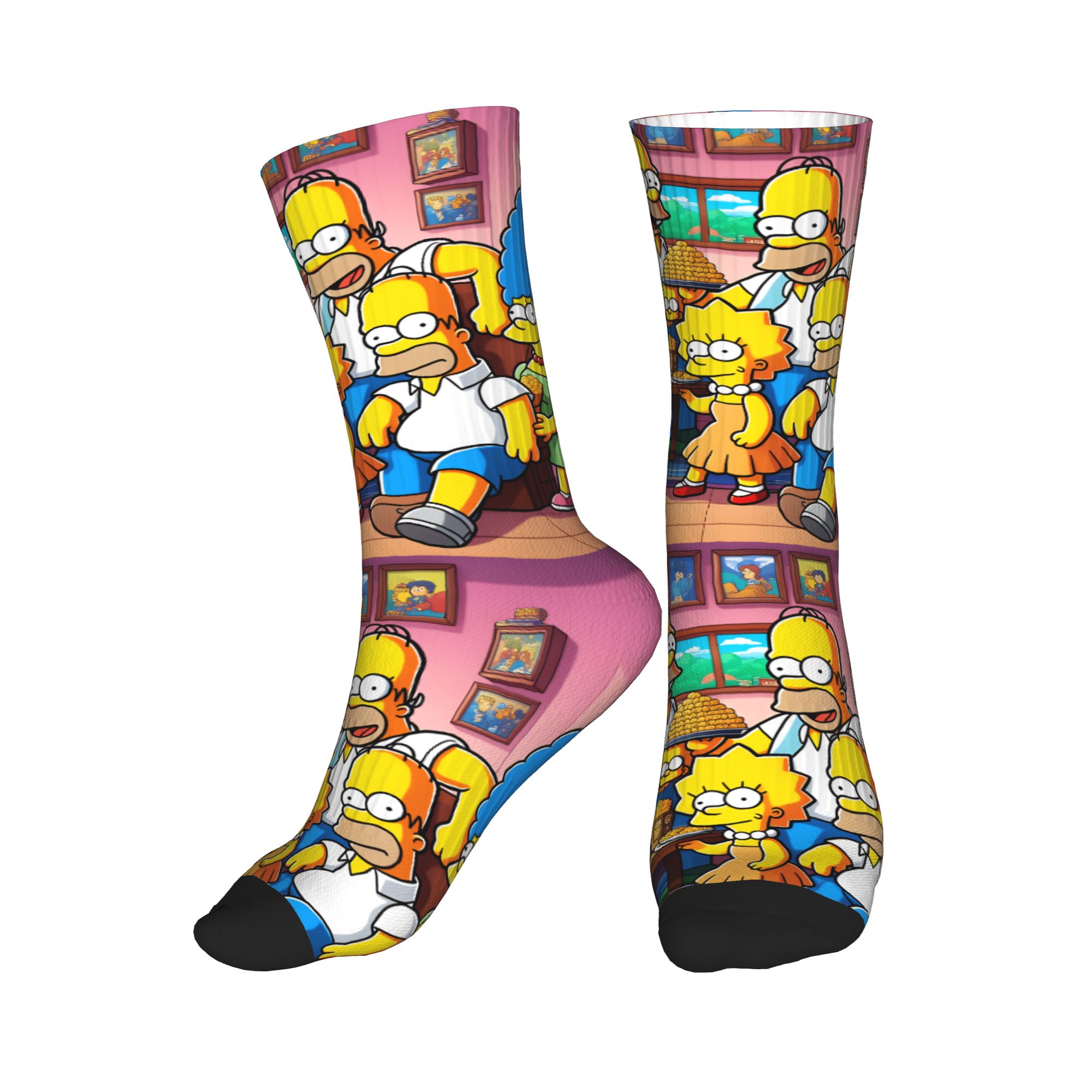 Funny S-Simpsons Family Feast  - Men'S Fashion Youtube reseña y precio