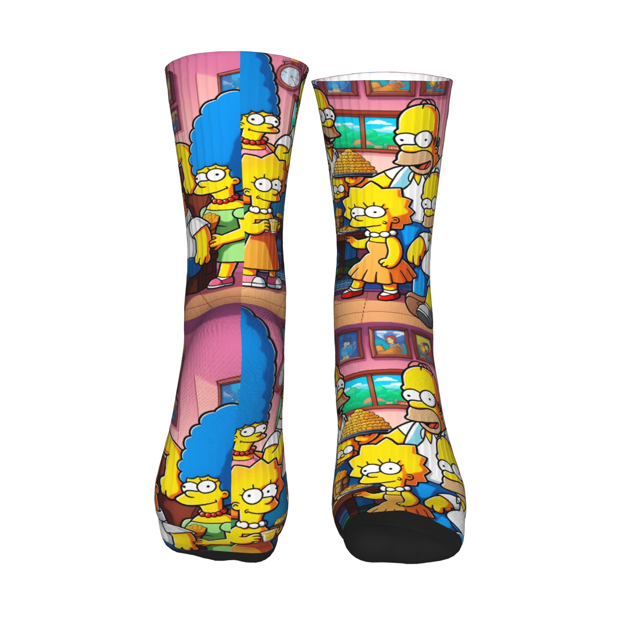 Funny S-Simpsons Family Feast  - Men'S Fashion Youtube reseña y precio