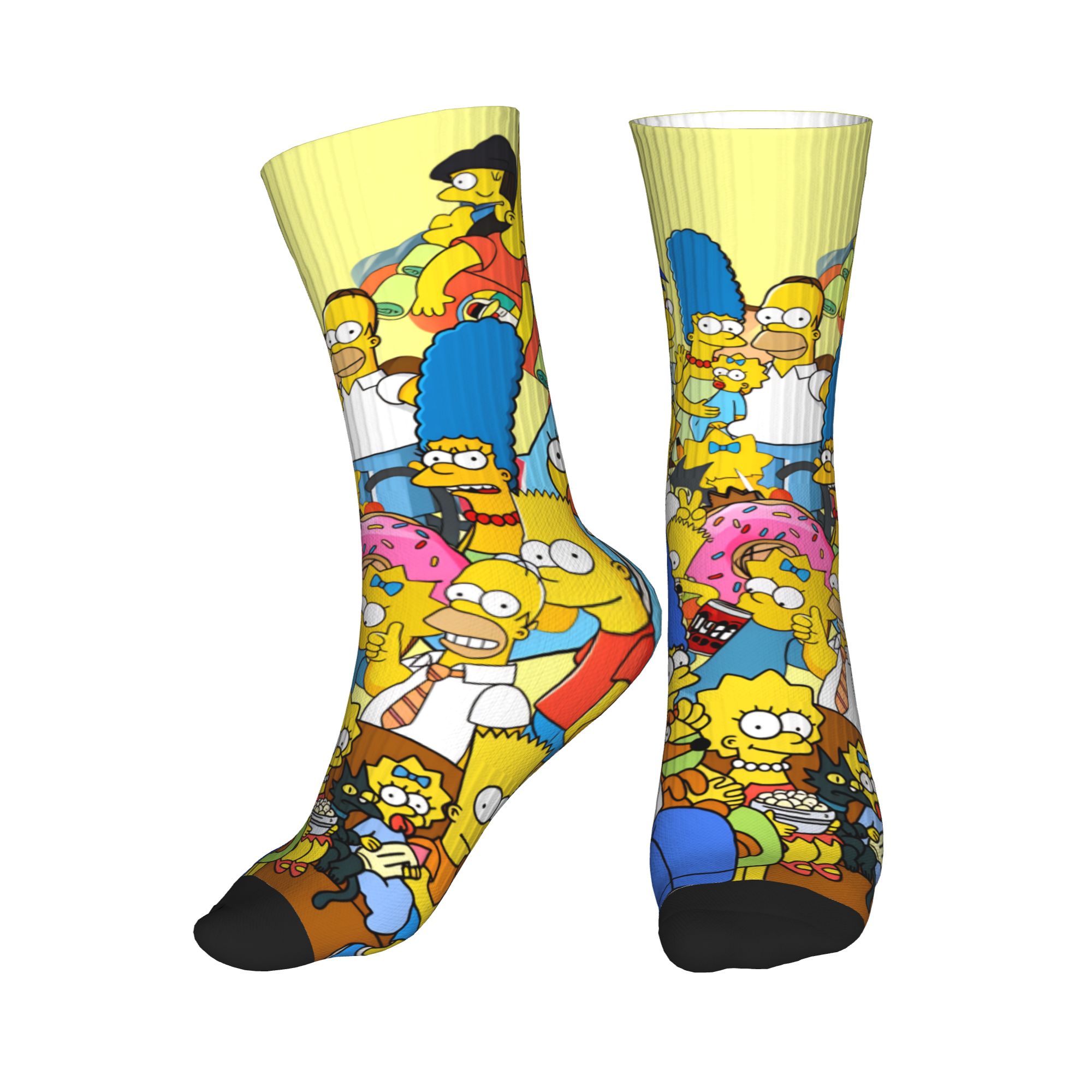 S-Simpsons Family Collage Post - Men'S Fashion Youtube reseña y precio