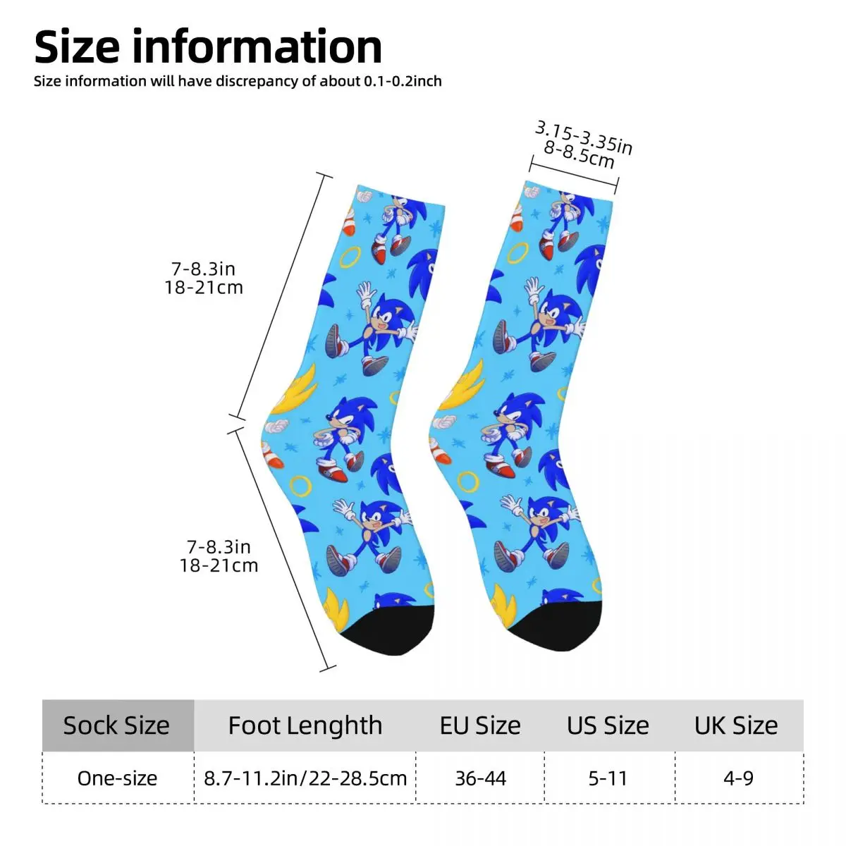 All Seasons S O N I C Socks Ha - Men'S Fashion Youtube reseña y precio
