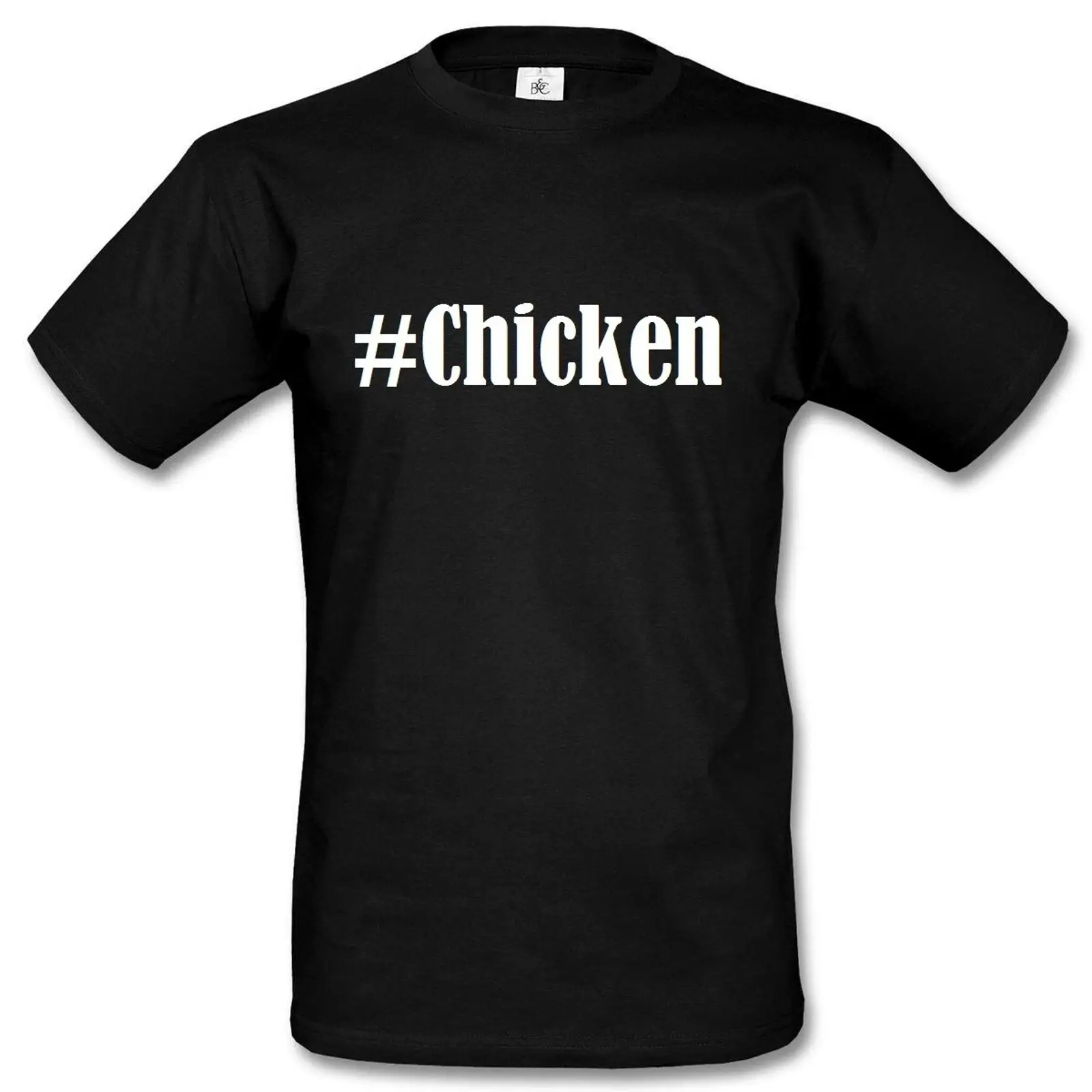 T Shirt Chicken Hashtag Raute  - Mens Fashion Hashtags reseña y precio