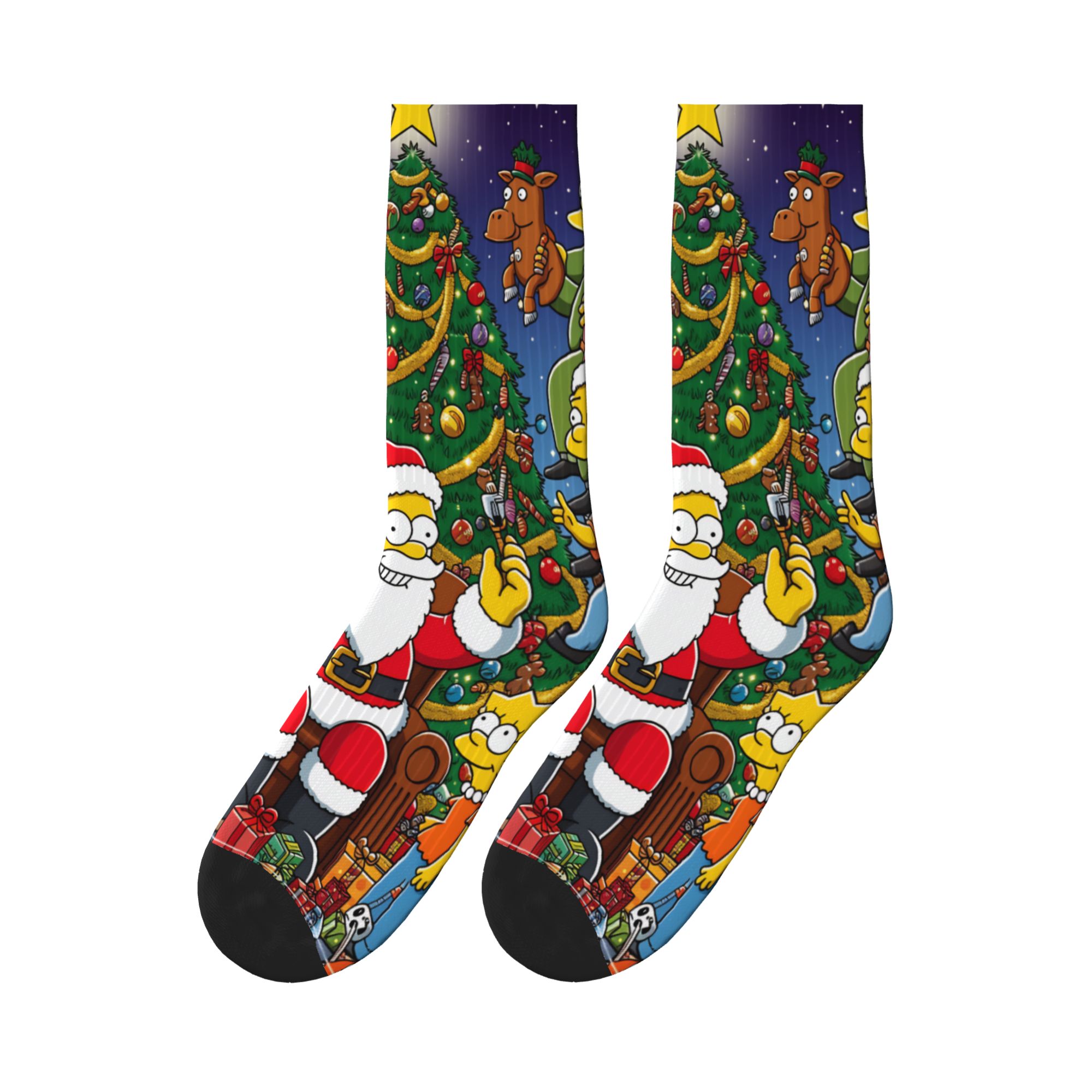 S-Simpsons Christmas Holiday F - Men'S Fashion Youtube reseña y precio