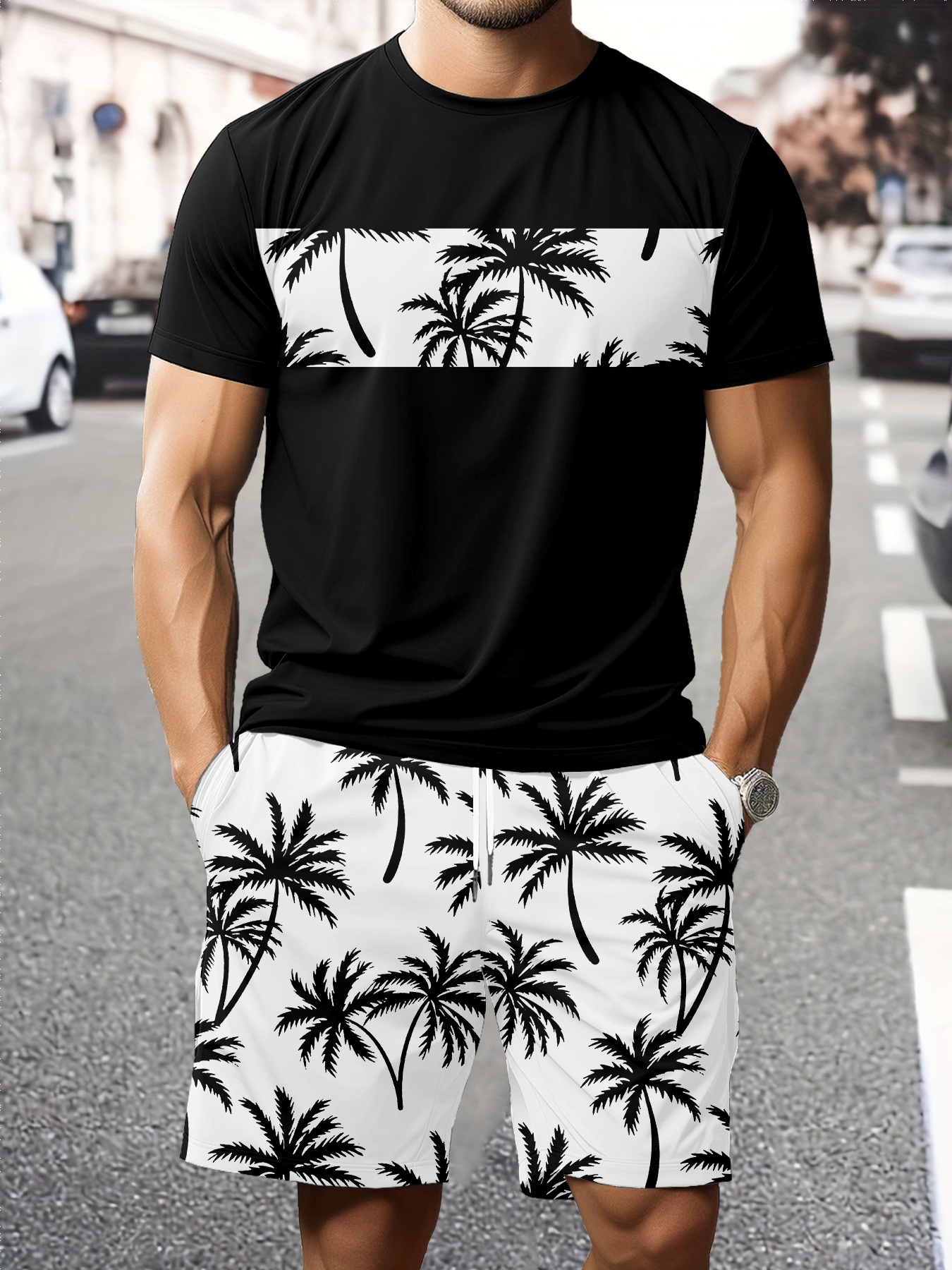 2026 Summer Fashion T-Shirt an - Men'S Fashion Course reseña y precio