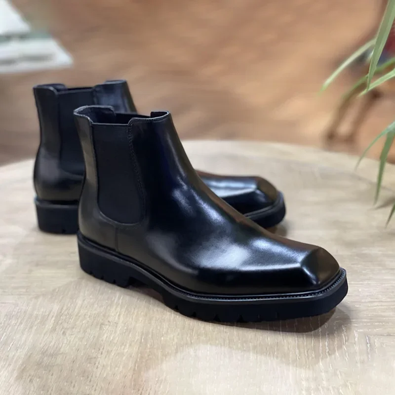 Elegant Mens Genuine Leather B - Men Fashion Elegant reseña y precio