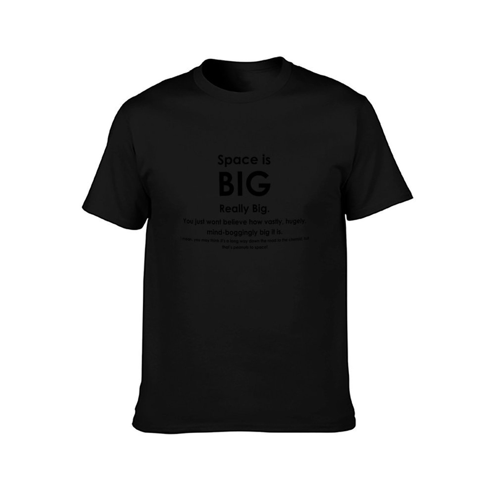 Space is BIG - Hitchhikers Gui - Men'S Fashion Guide reseña y precio
