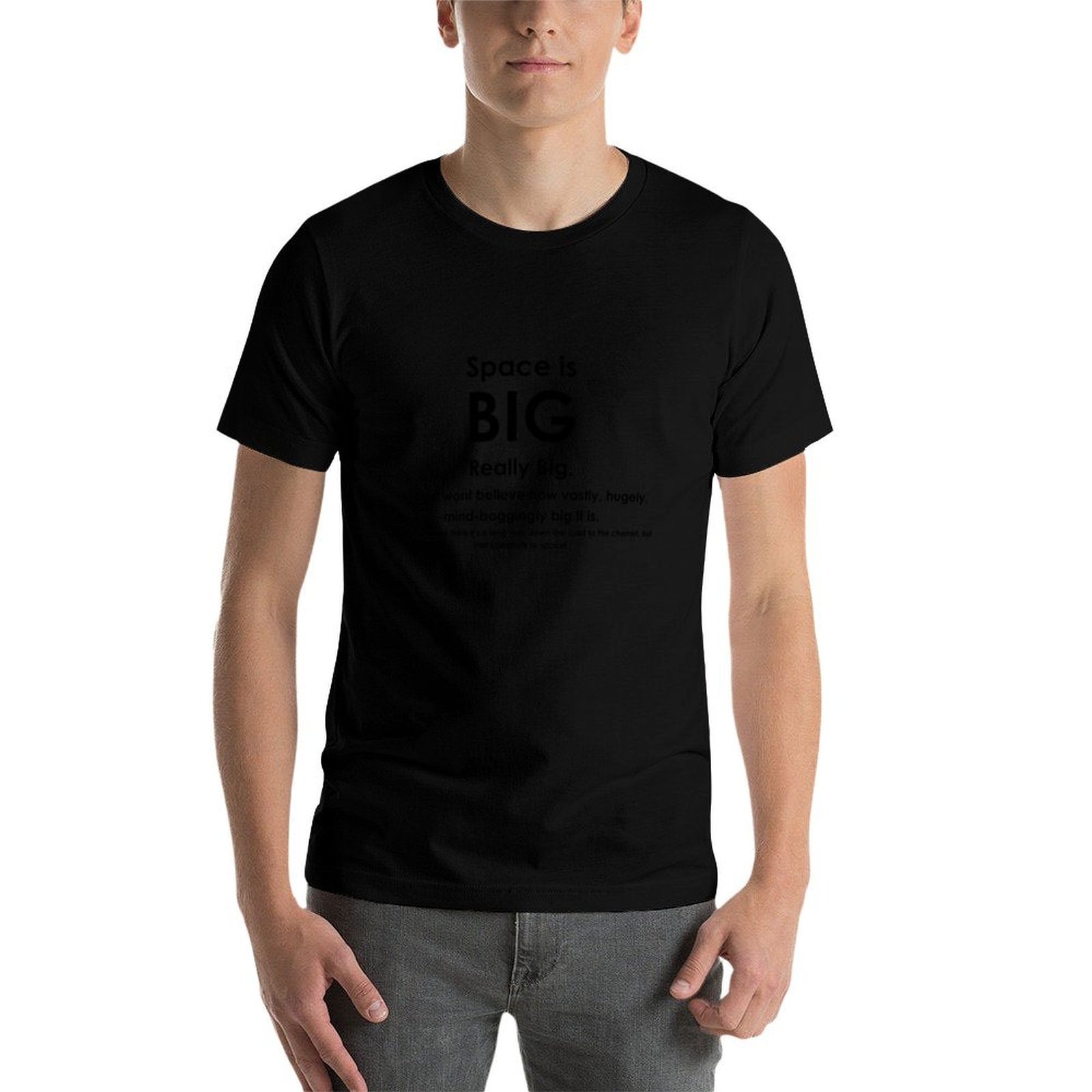 Space is BIG - Hitchhikers Gui - Men'S Fashion Guide reseña y precio