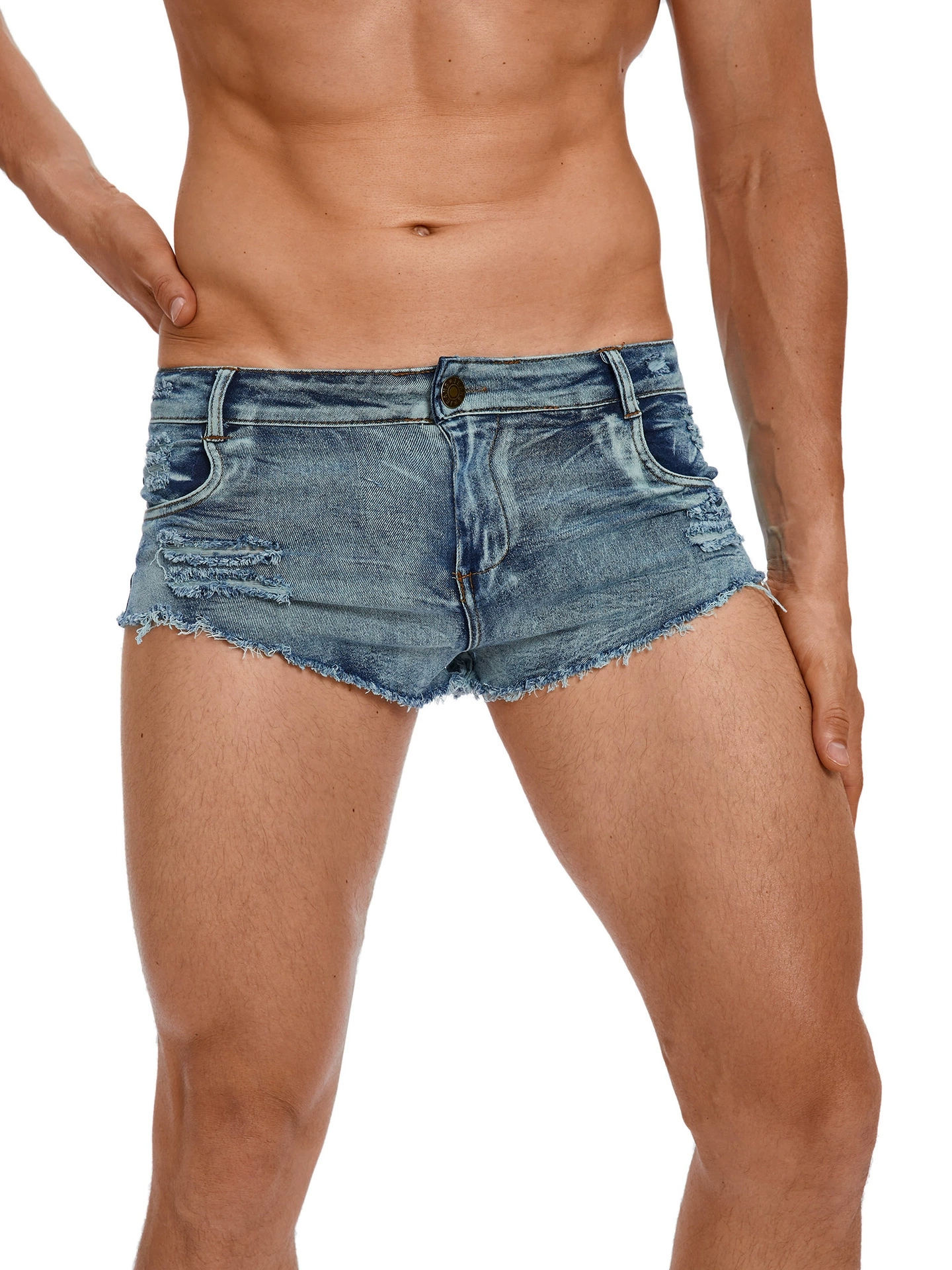 Men's Tight Low Waist Jeans Sh - Jeans Pants Fashion Men reseña y precio
