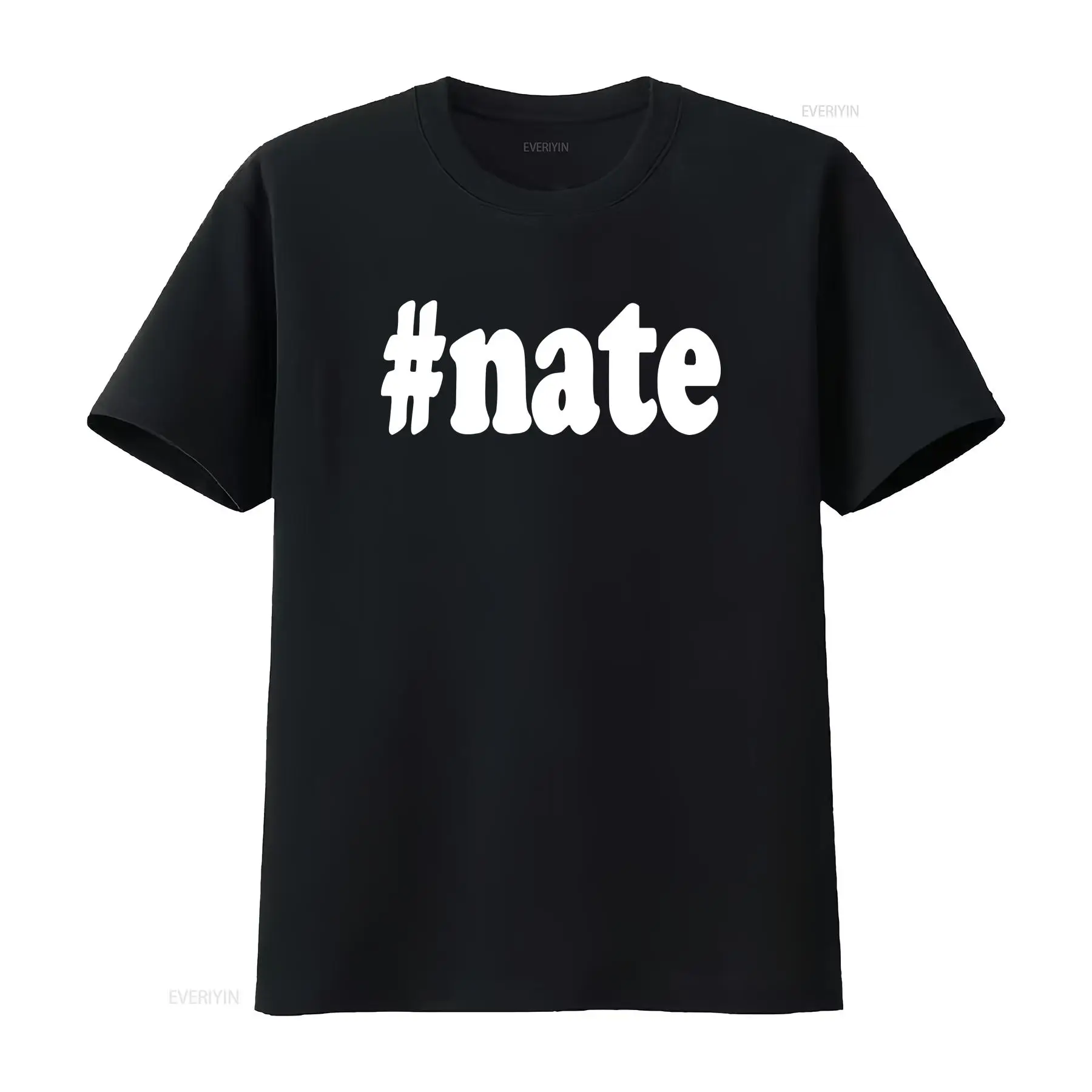 Nate T shirt Hashtag Nathan Di - Mens Fashion Hashtags reseña y precio