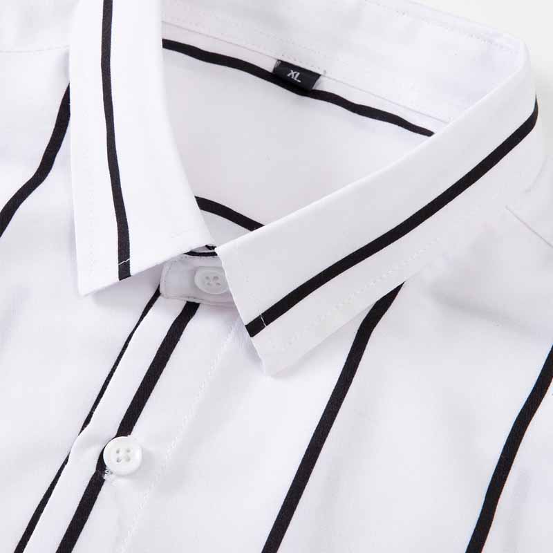 Men's Striped Dress Shirt Long - Men'S Fashion Formal reseña y precio