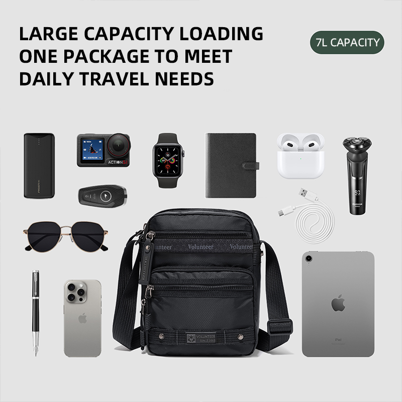 VOLUNTEER 7L Phone Crossbody B - Fashion Harness Men reseña y precio